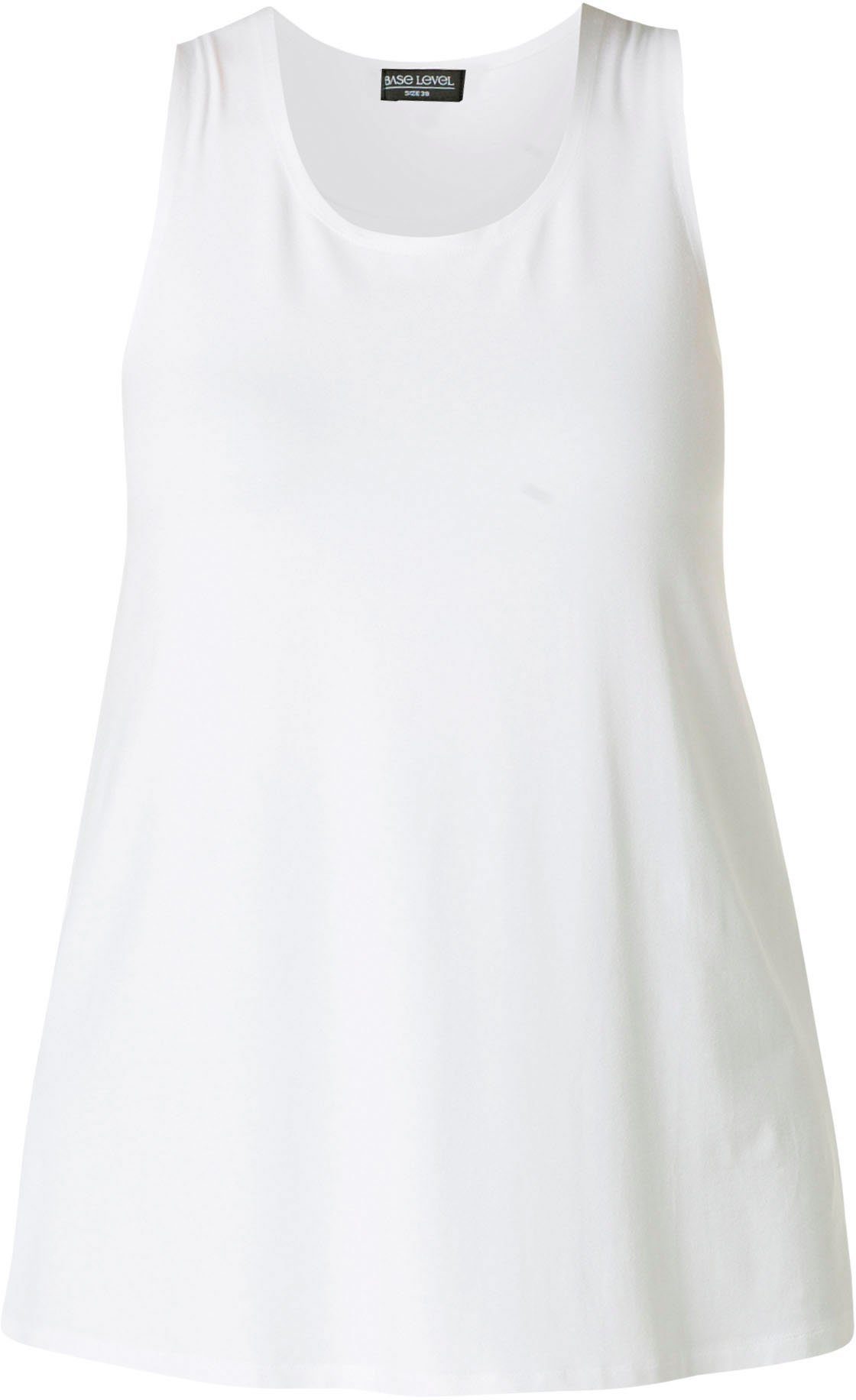 Base Level Curvy Lang shirt Abbigale Iets uitlopende A-lijn