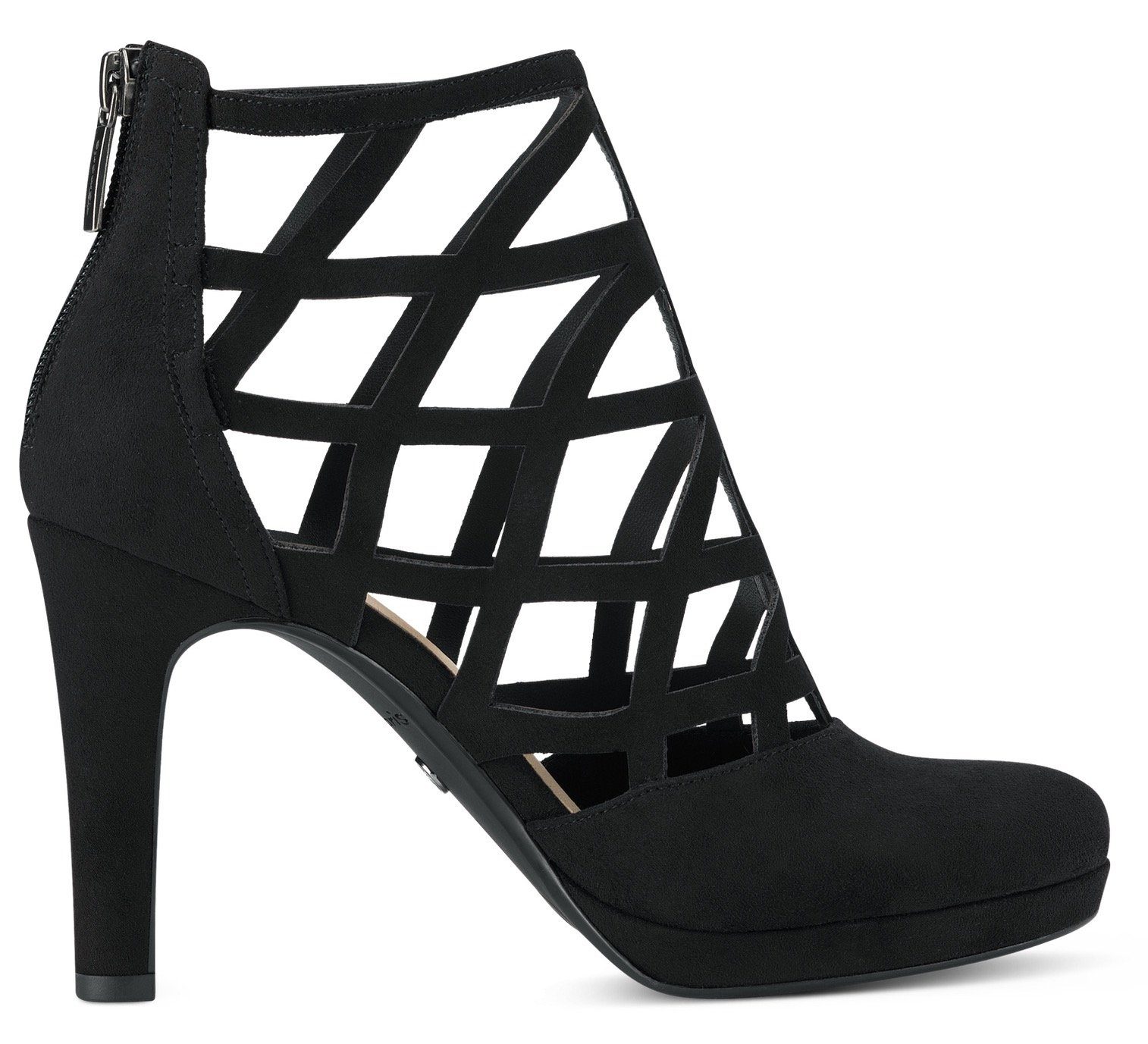 Tamaris Enkellaarsjes stiletto heel, evening wear, high heel ankle boot with cut-outs