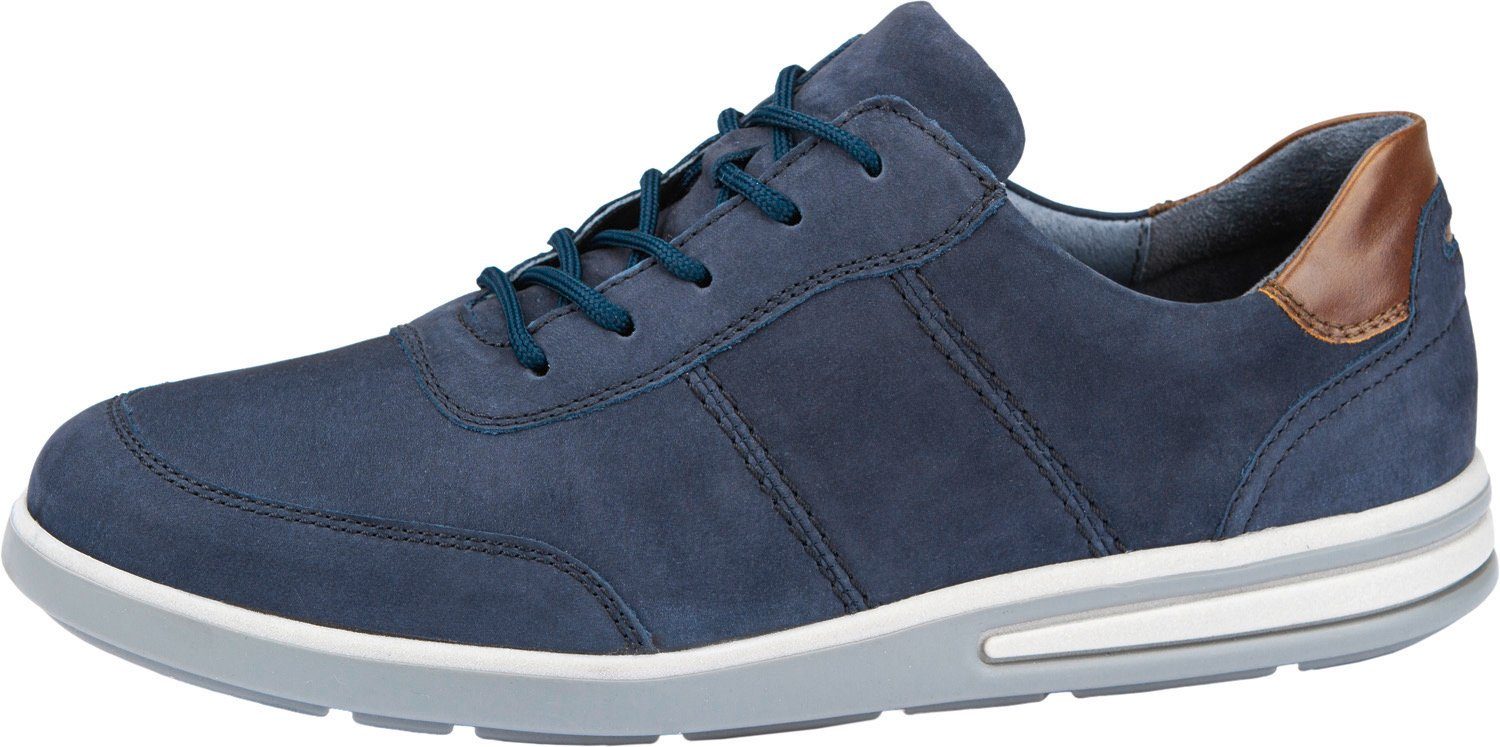 Waldläufer Sneakers Klemens in extra brede schoenwijdte k, vrijetijdsschoen, lage schoen, veterschoen