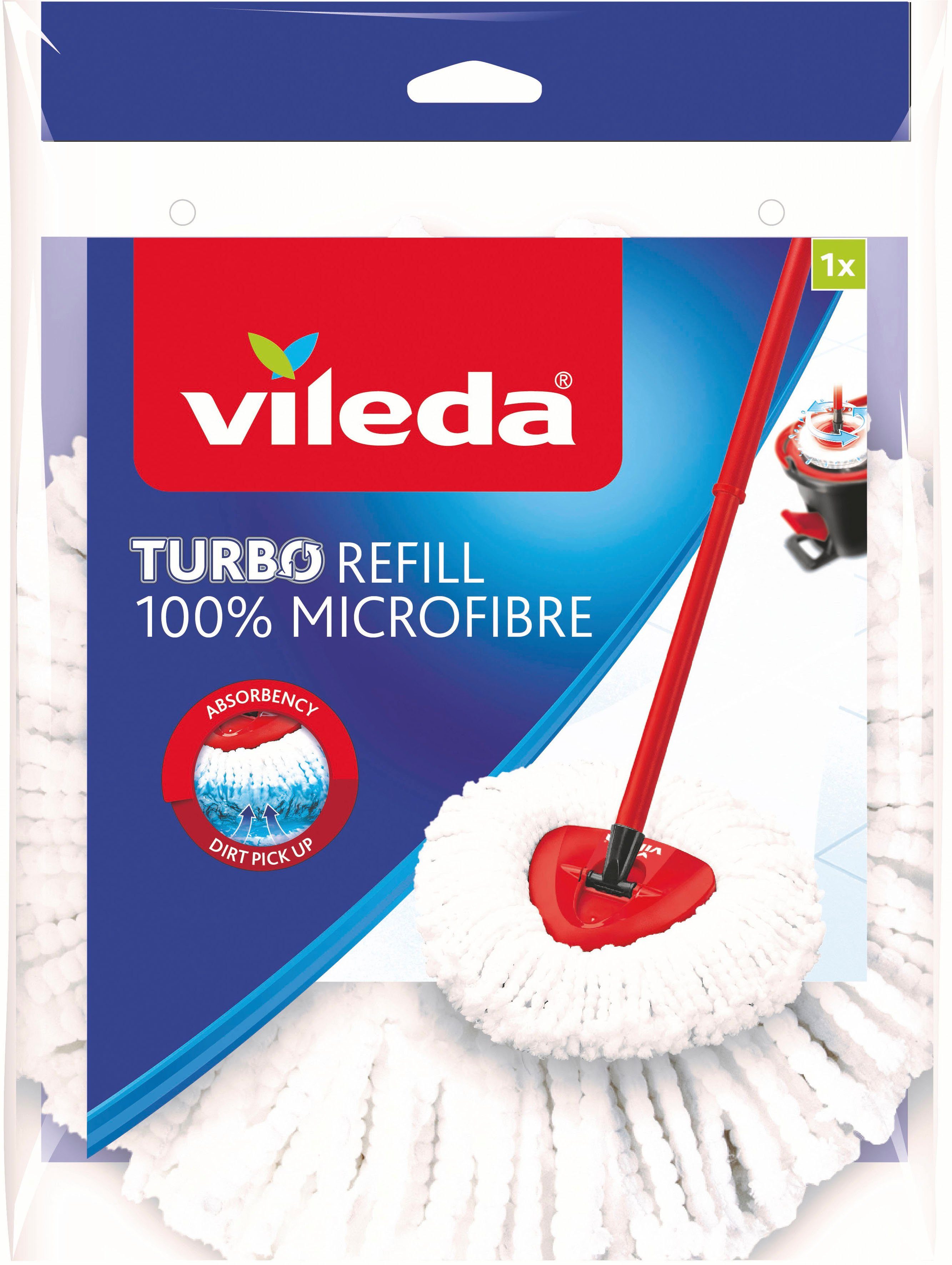 Vileda Vloerwisserset TURBO Box incl. Classic Vervanghoes (set, 3-delig)