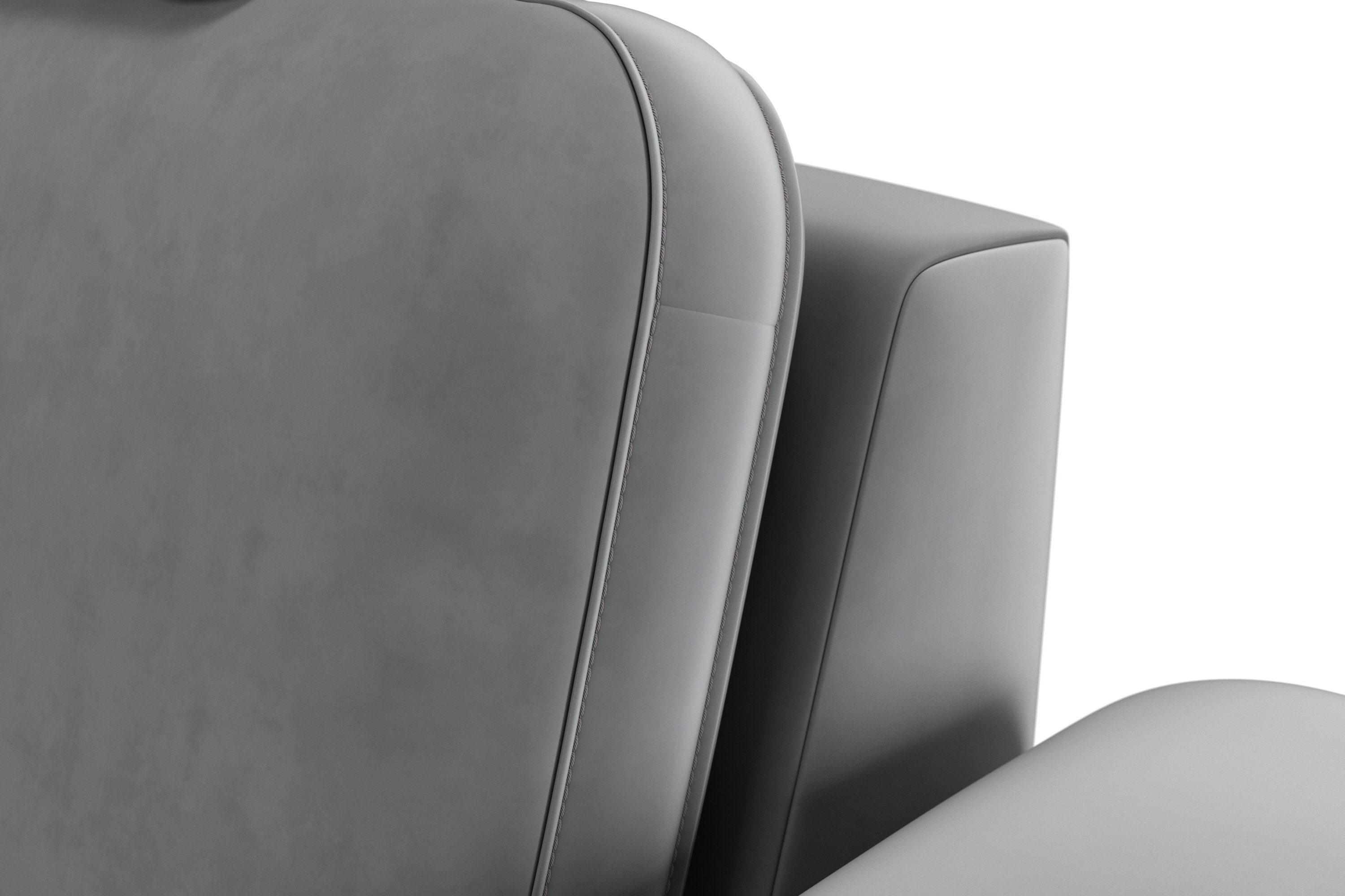 sit&more Hoekbank Bendigo L-vorm inclusief zitdiepteverstelling, bodemvrijheid 15 cm, in 2 pootkleuren