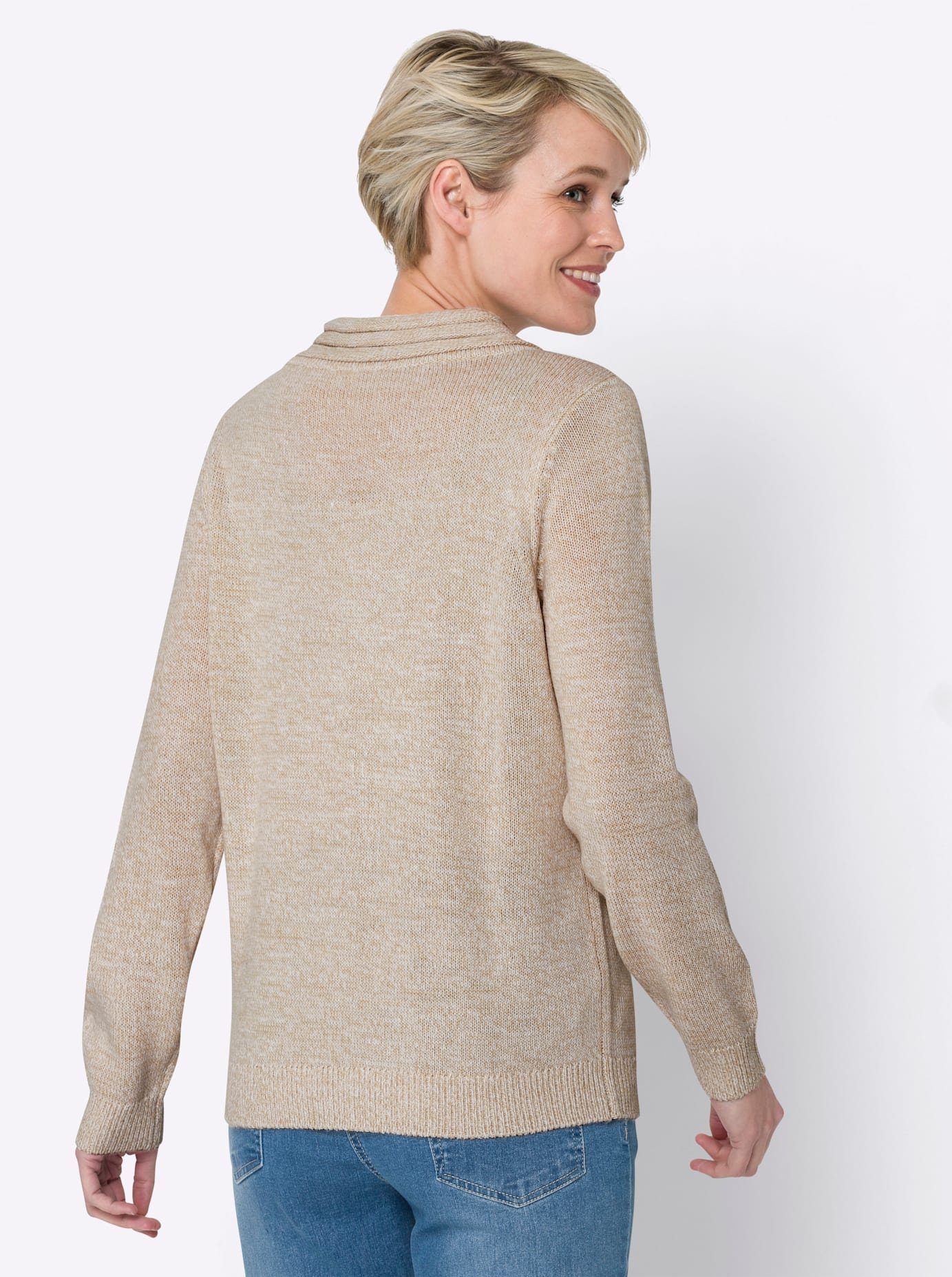 Classic Basics Trui met V-hals Trui