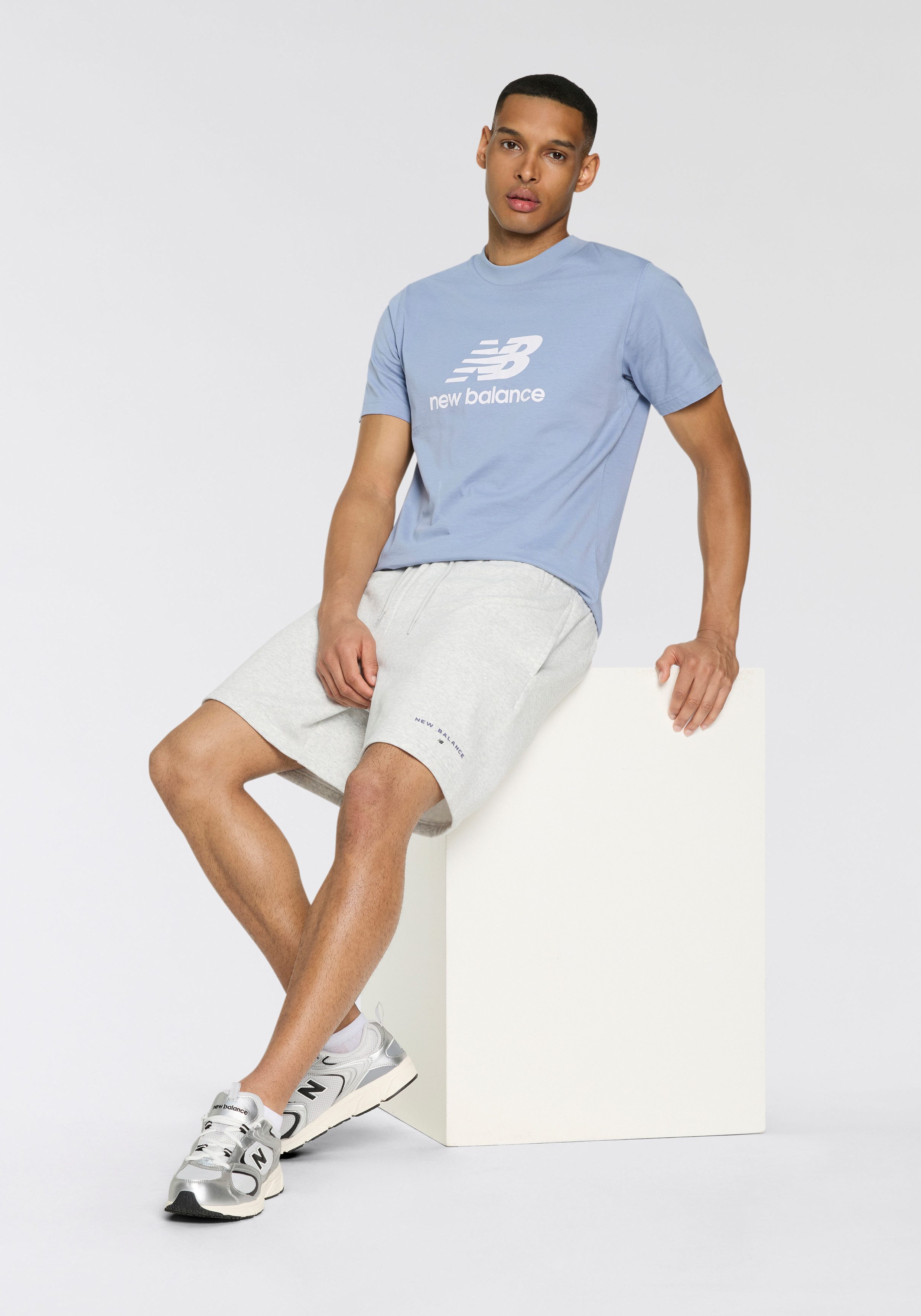 New Balance Sweatshort REIMAGINED FLEECE GRAPHIC SHORT 7"