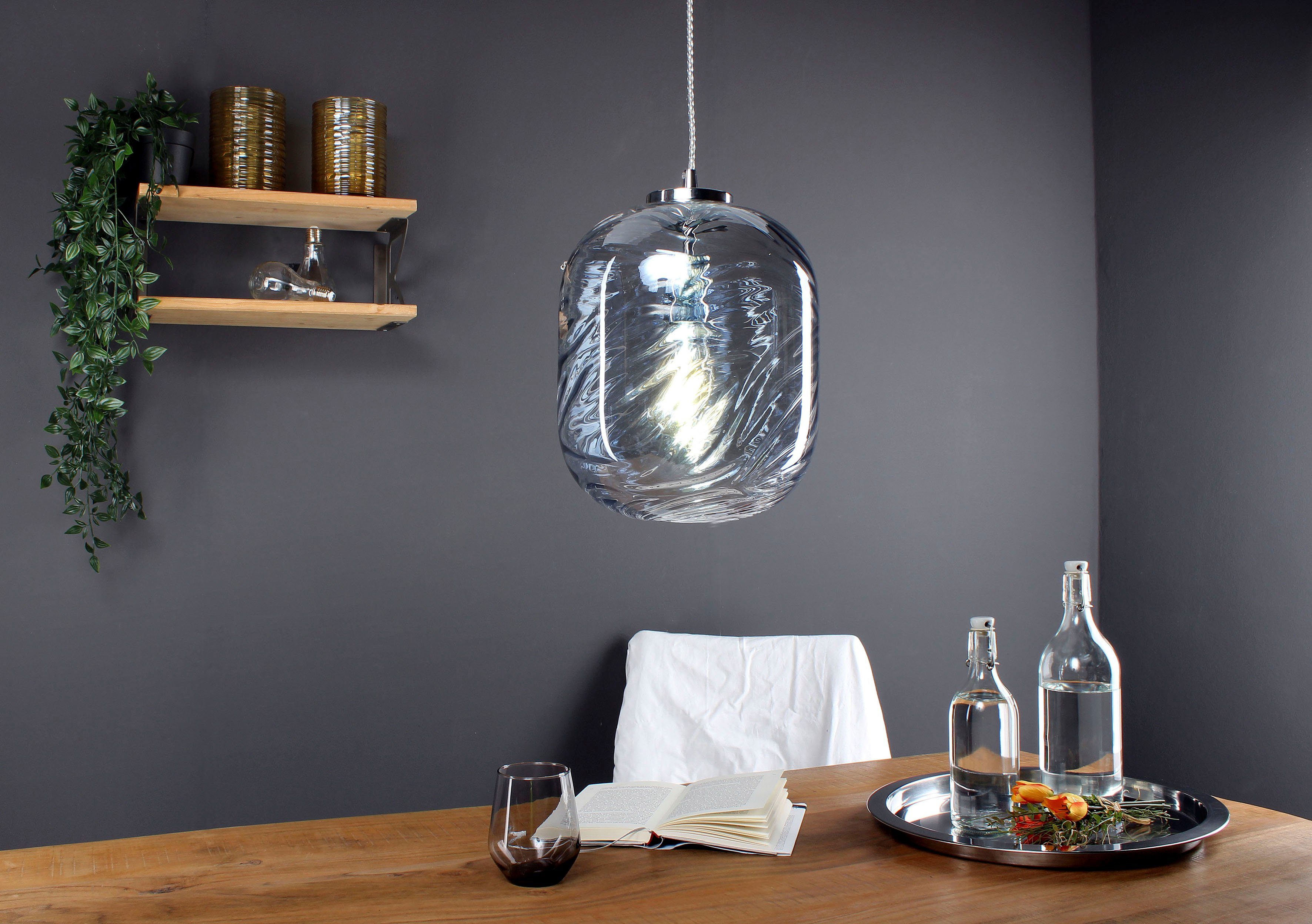 ECO-LIGHT Hanglamp Nereide hoogwaardig glas (1 stuk)
