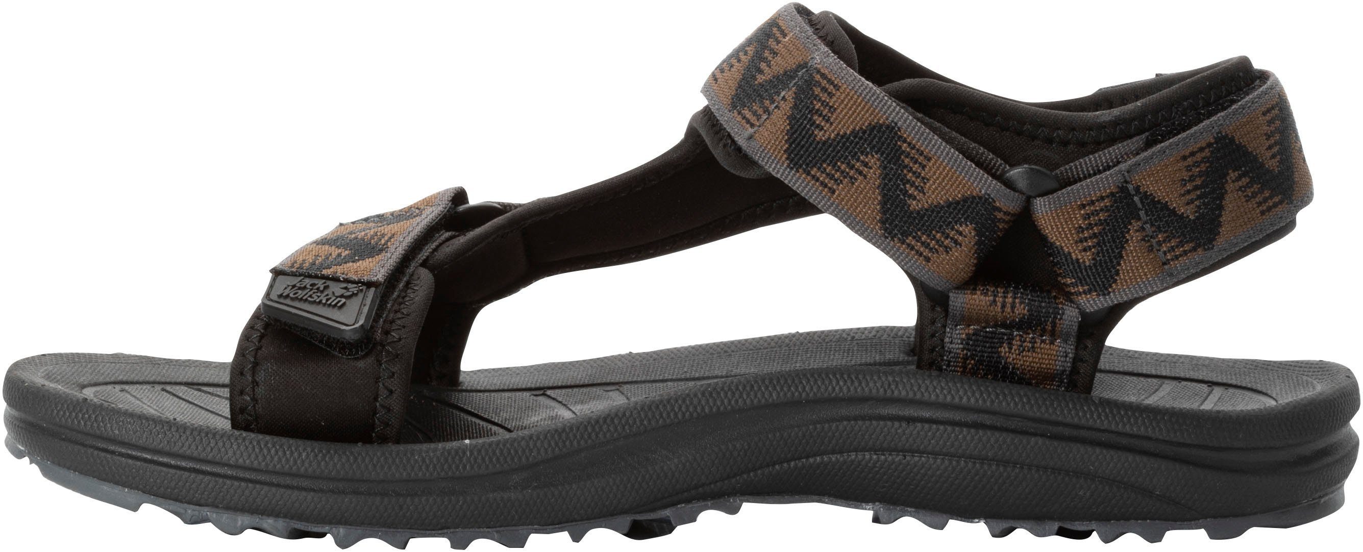 Jack Wolfskin Sandalen WAVE BREAKER M met klittenbandsluiting