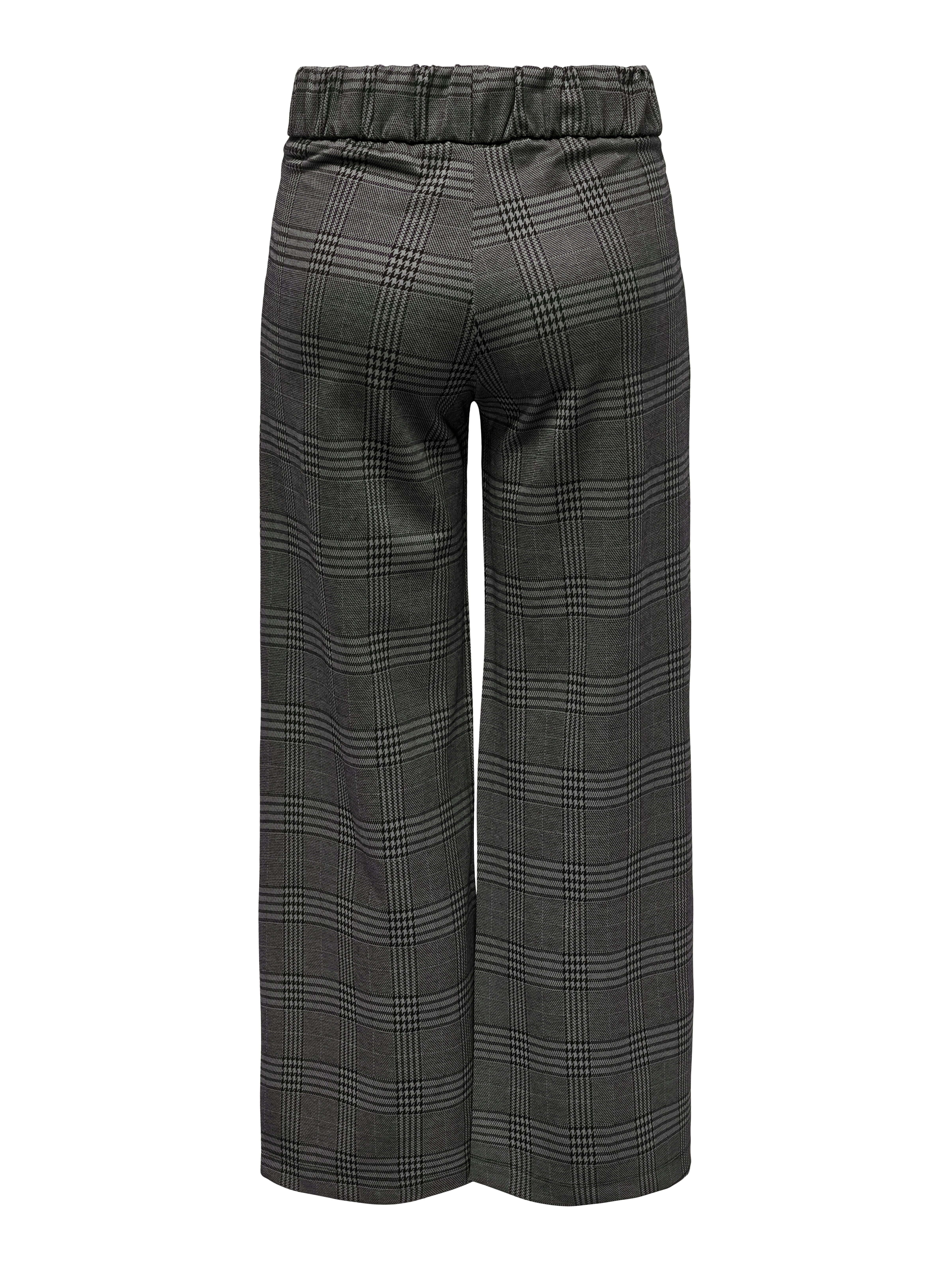 JDY Pantalon JDYGEGGO MIA LONG CHECK PANT JRS NOOS