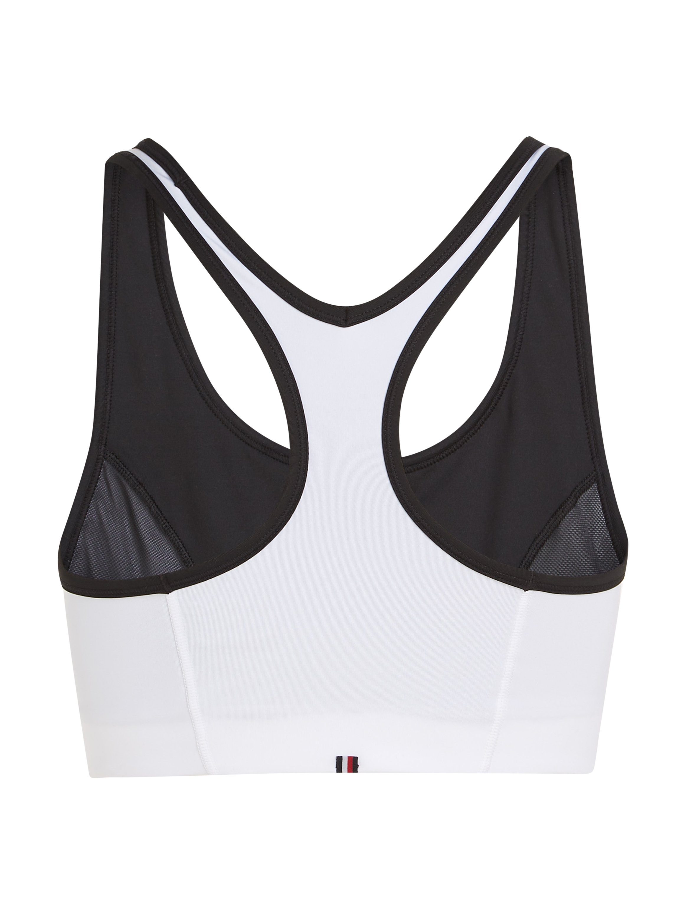 TOMMY SPORT Sportbustier ESSENTIALS MINI CORP MID INT BRA met bandjes voor gemiddelde ondersteuning, racerback