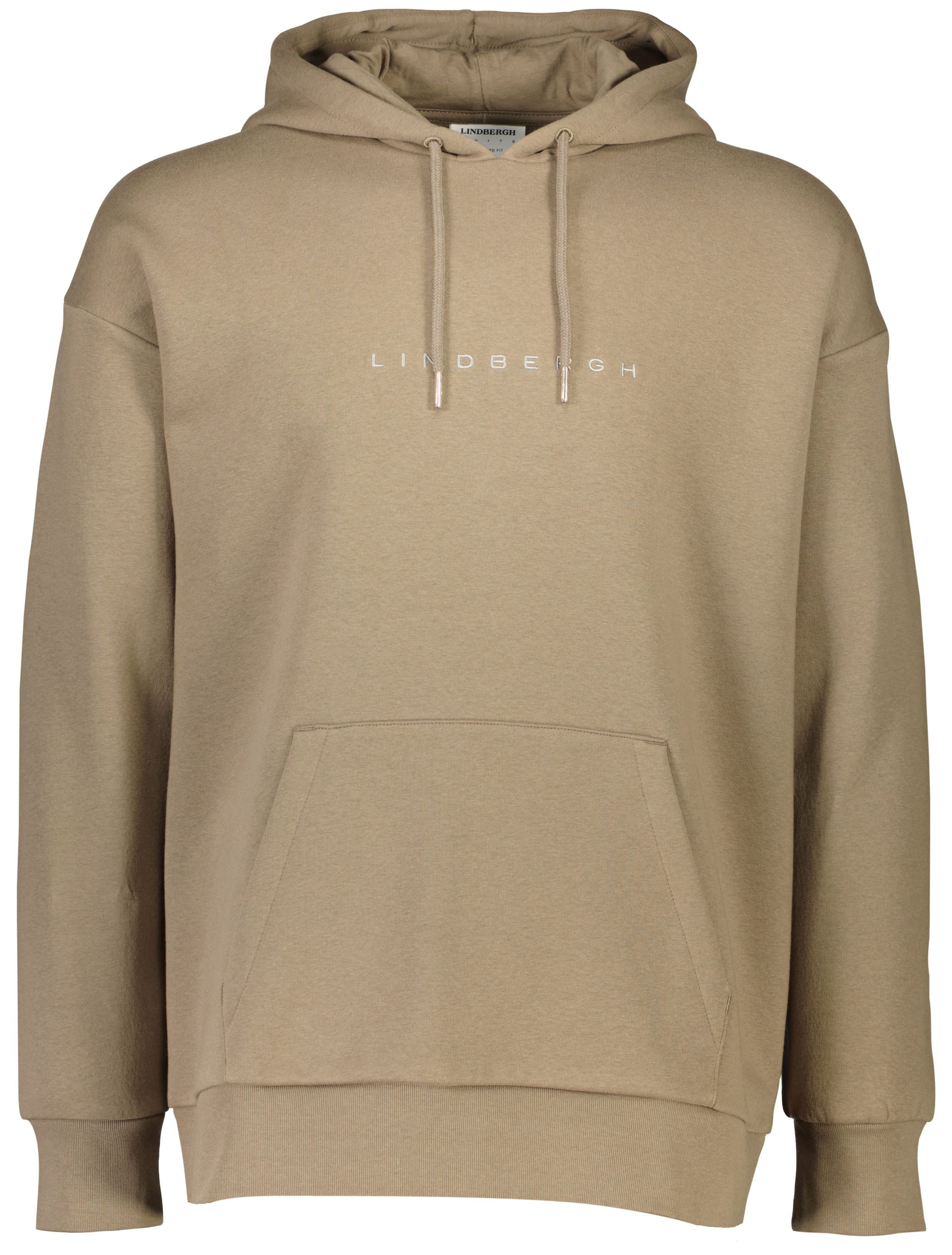 LINDBERGH Hoodie met kangoeroezak heren hoodies maat S grijs