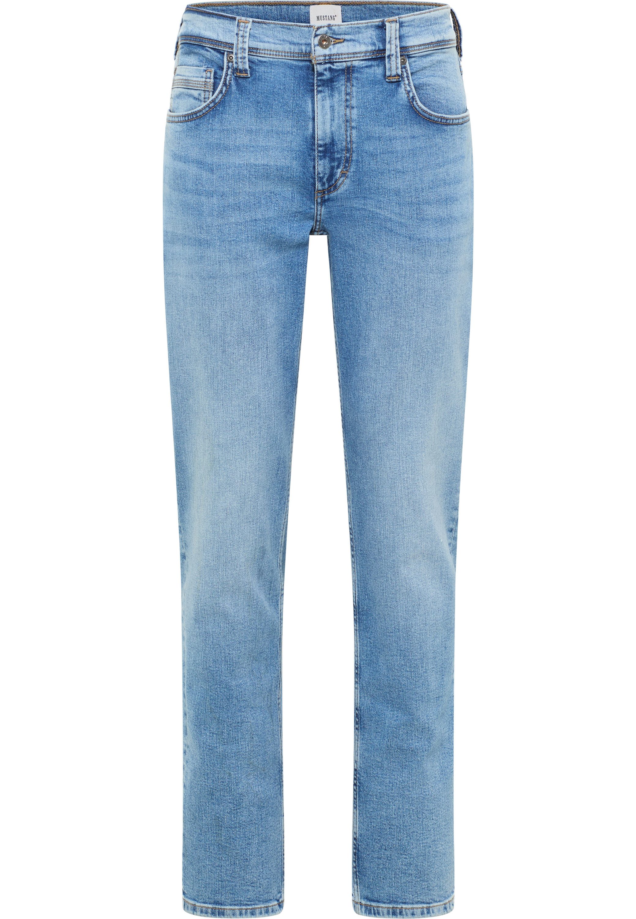 MUSTANG Straight jeans Heren stijl Washington recht heren jeans maat 48 blauw