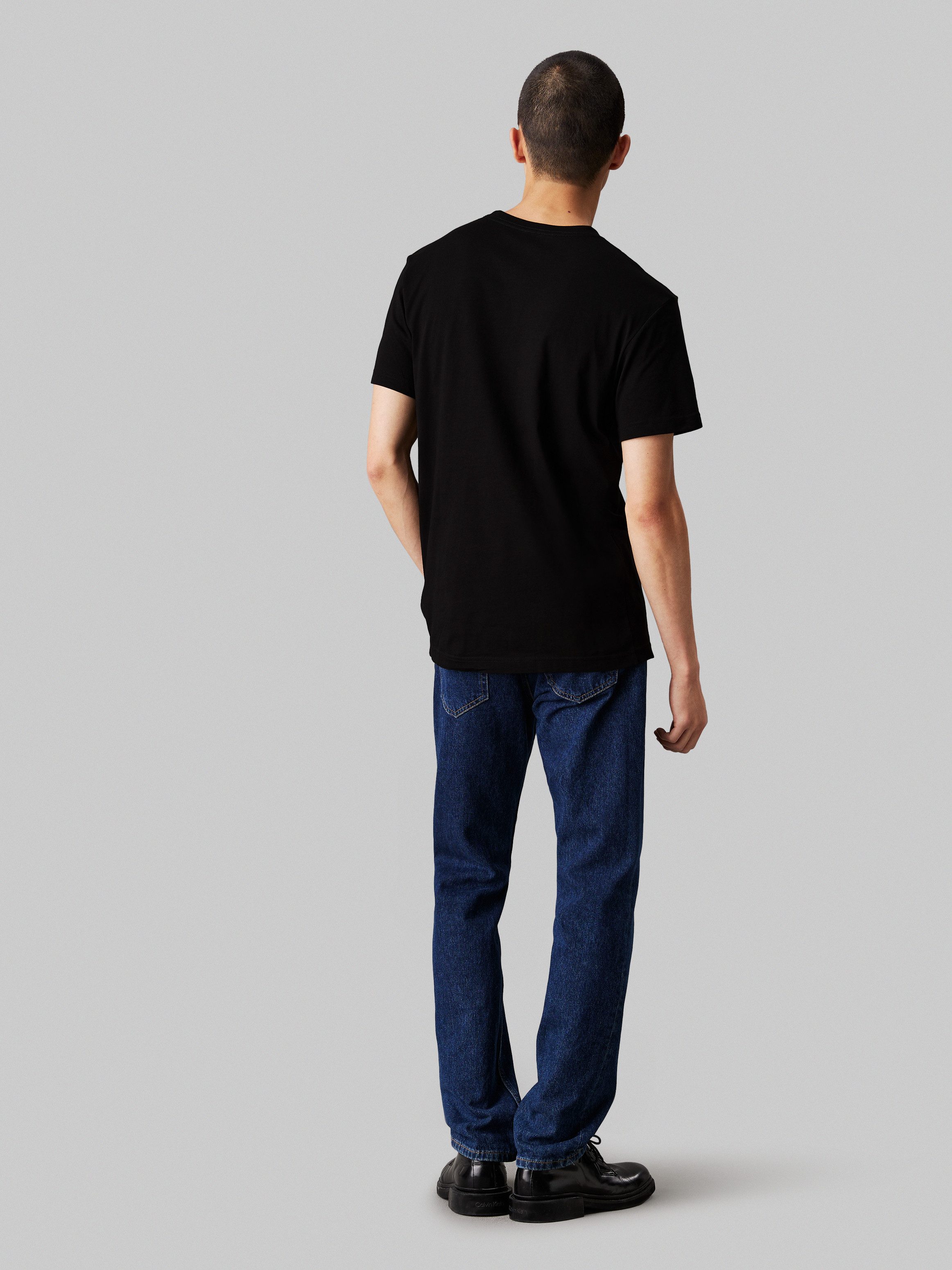 Calvin Klein T-shirt 2 PACK MONOLOGO (Set van 2)