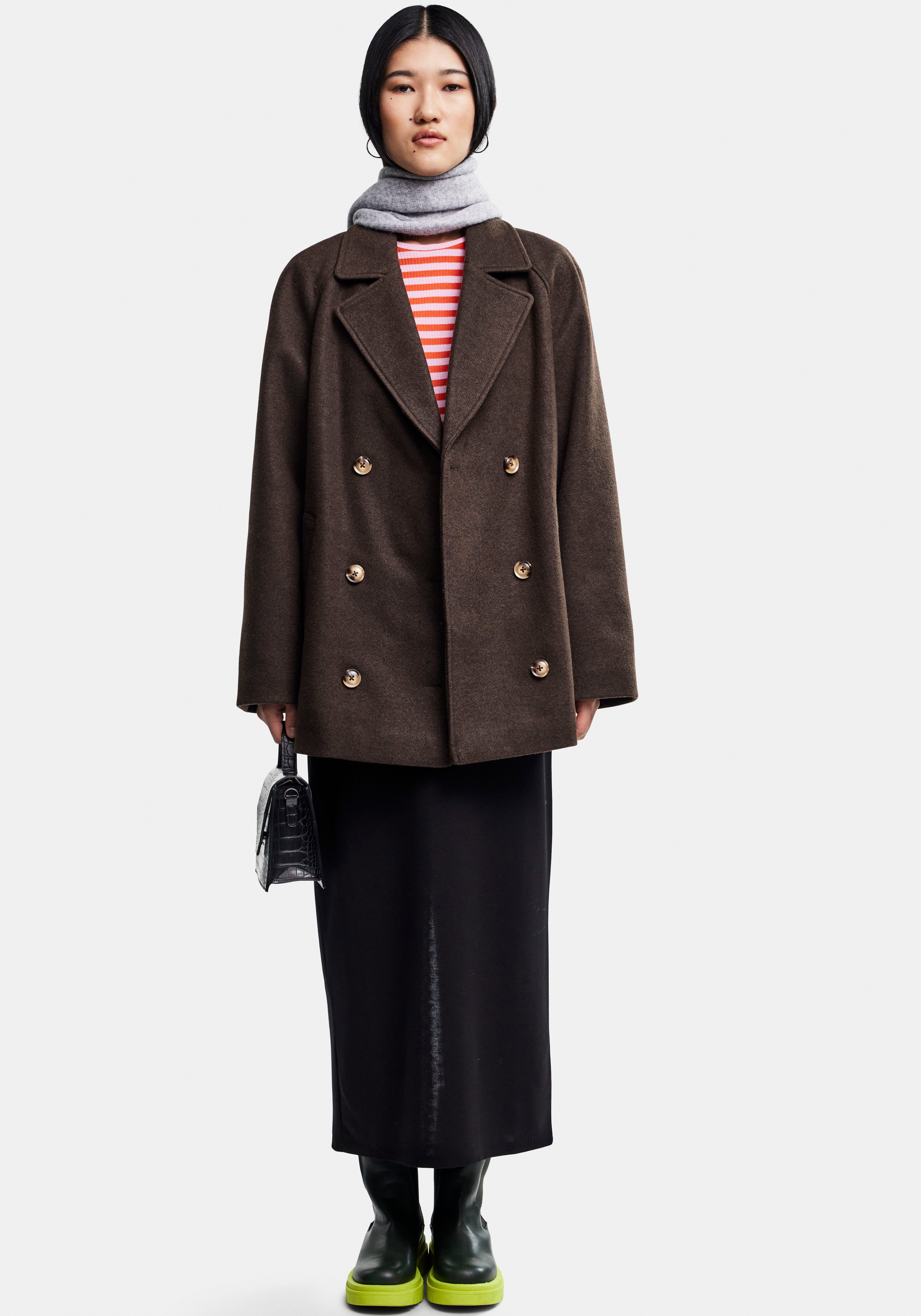 pieces Korte jas PCMARBEL COAT NOOS