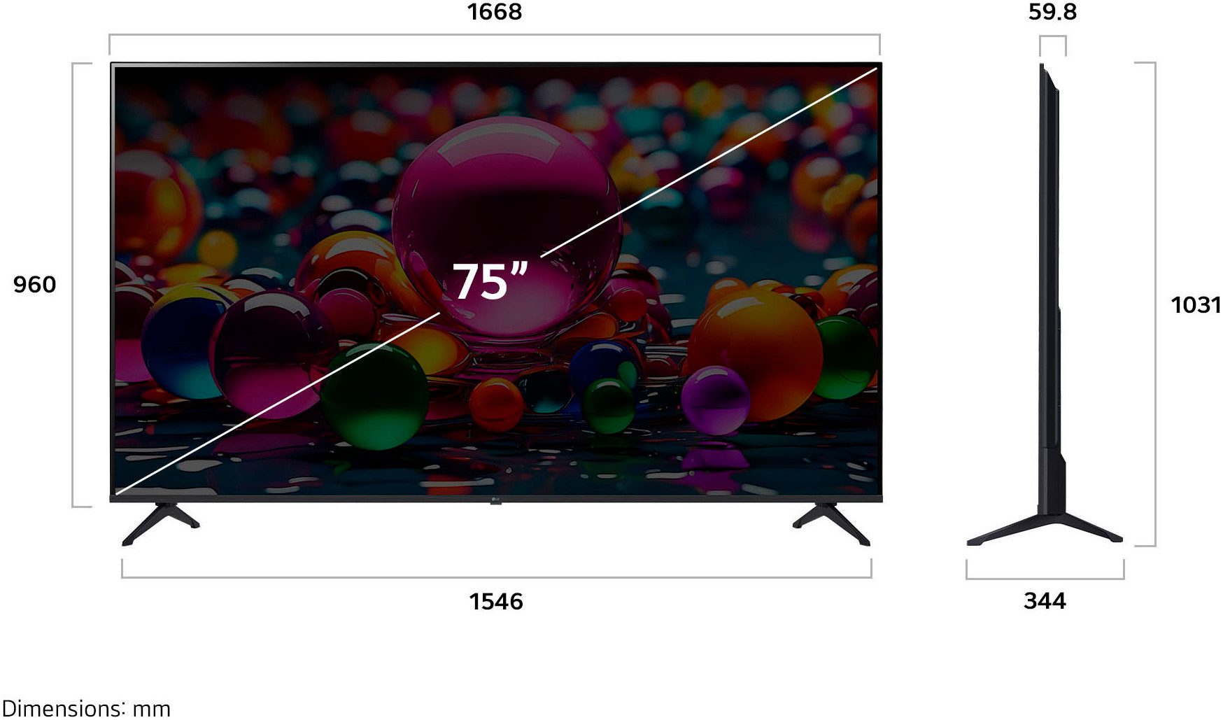 LG Led-TV 75UA75006LA