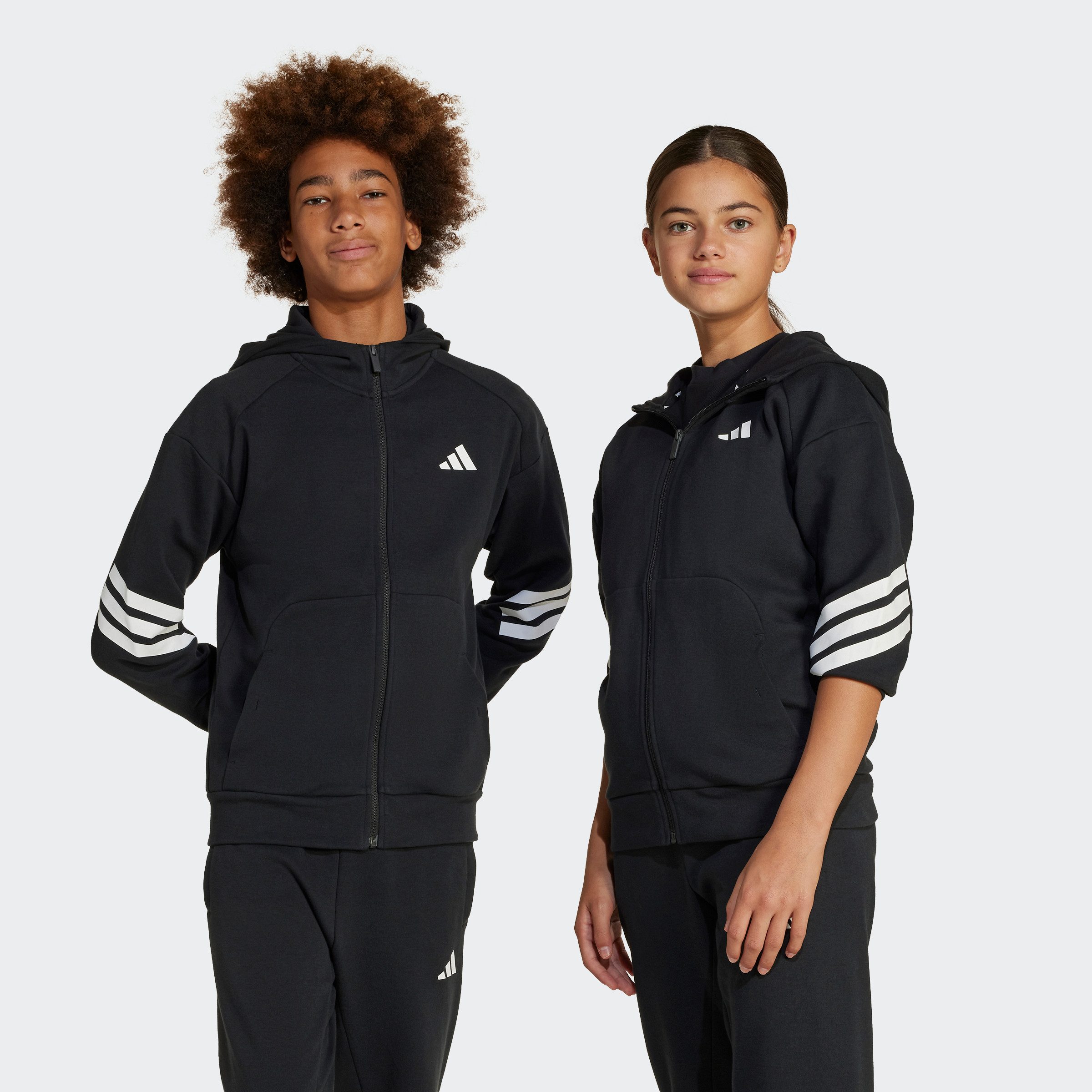 adidas Sportswear Hoodie J FI 3S FZ HD