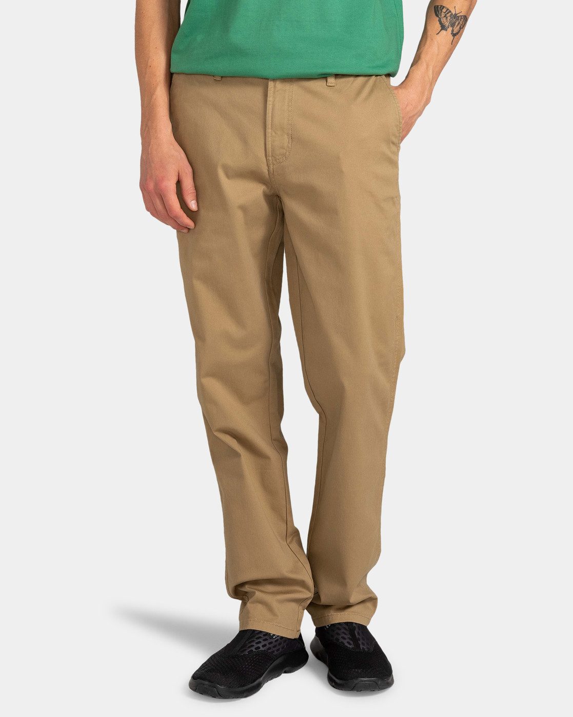 Element Chino Howland Classic heren broeken maat 34 (L) groen