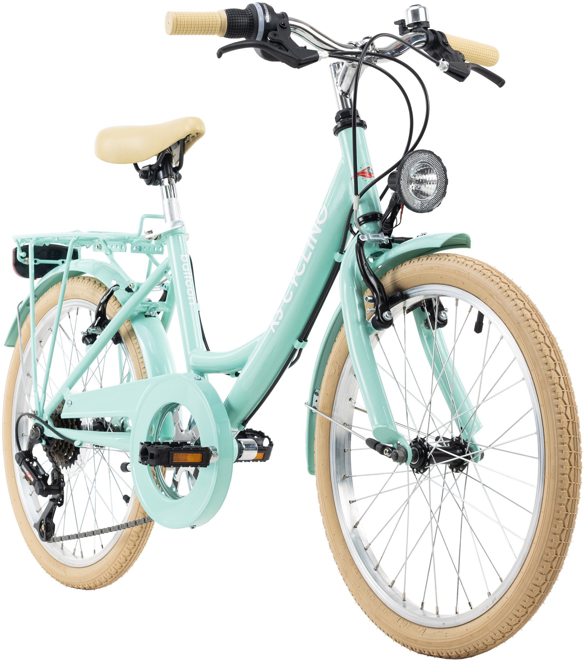 KS Cycling Tienerfiets BALLOON voor dames, kettingversnelling