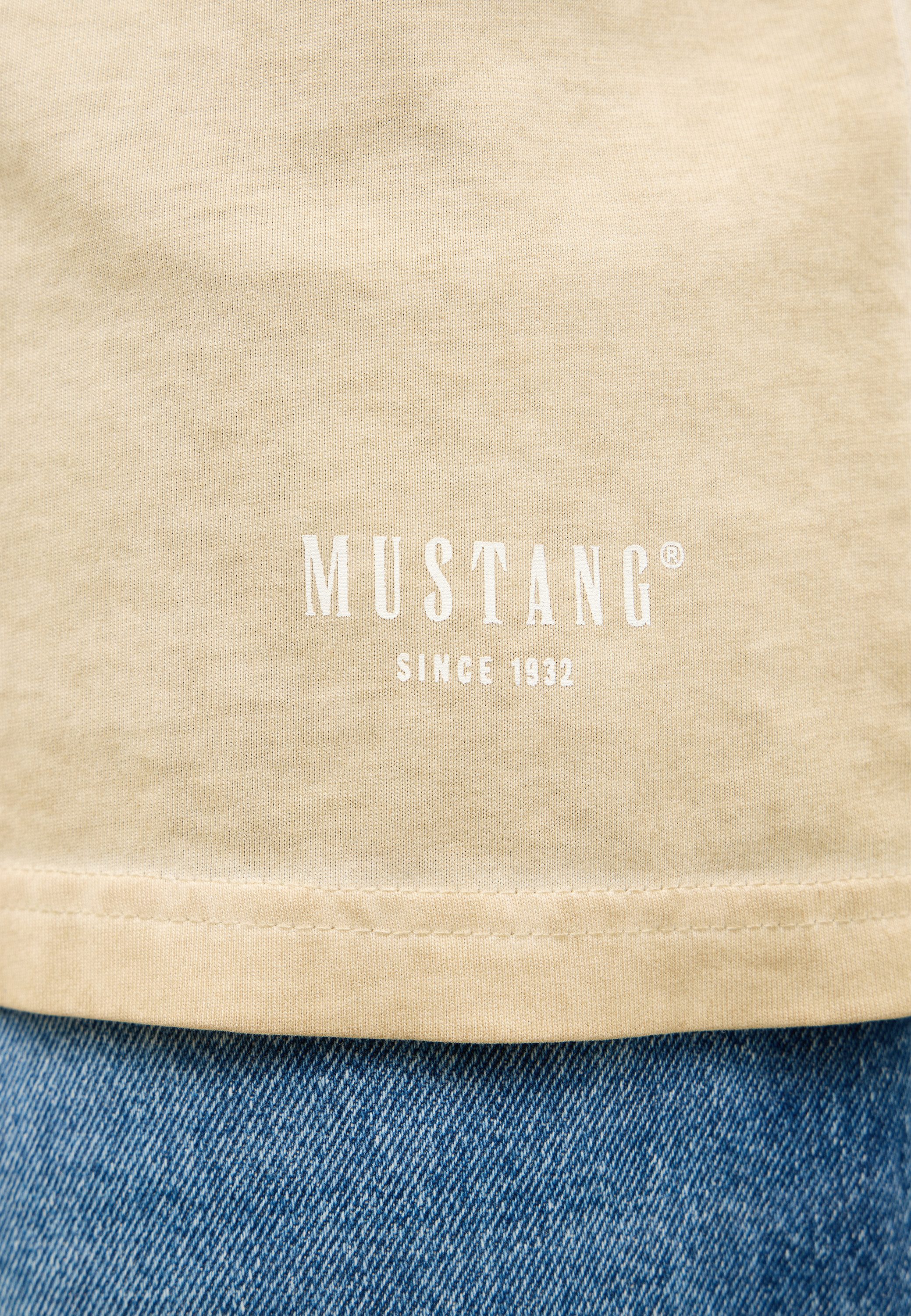 MUSTANG Shirt met korte mouwen Heren stijl Austin