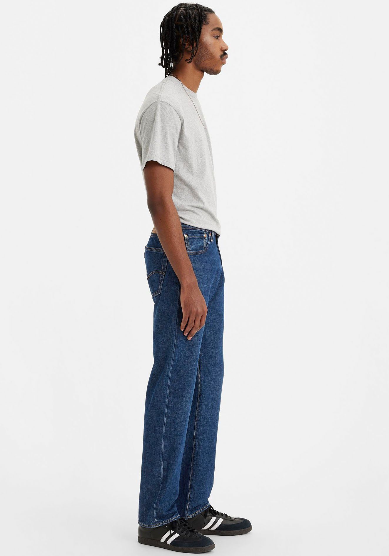 Levi's® Straight jeans 551Z AUTHENTIC met leren badge