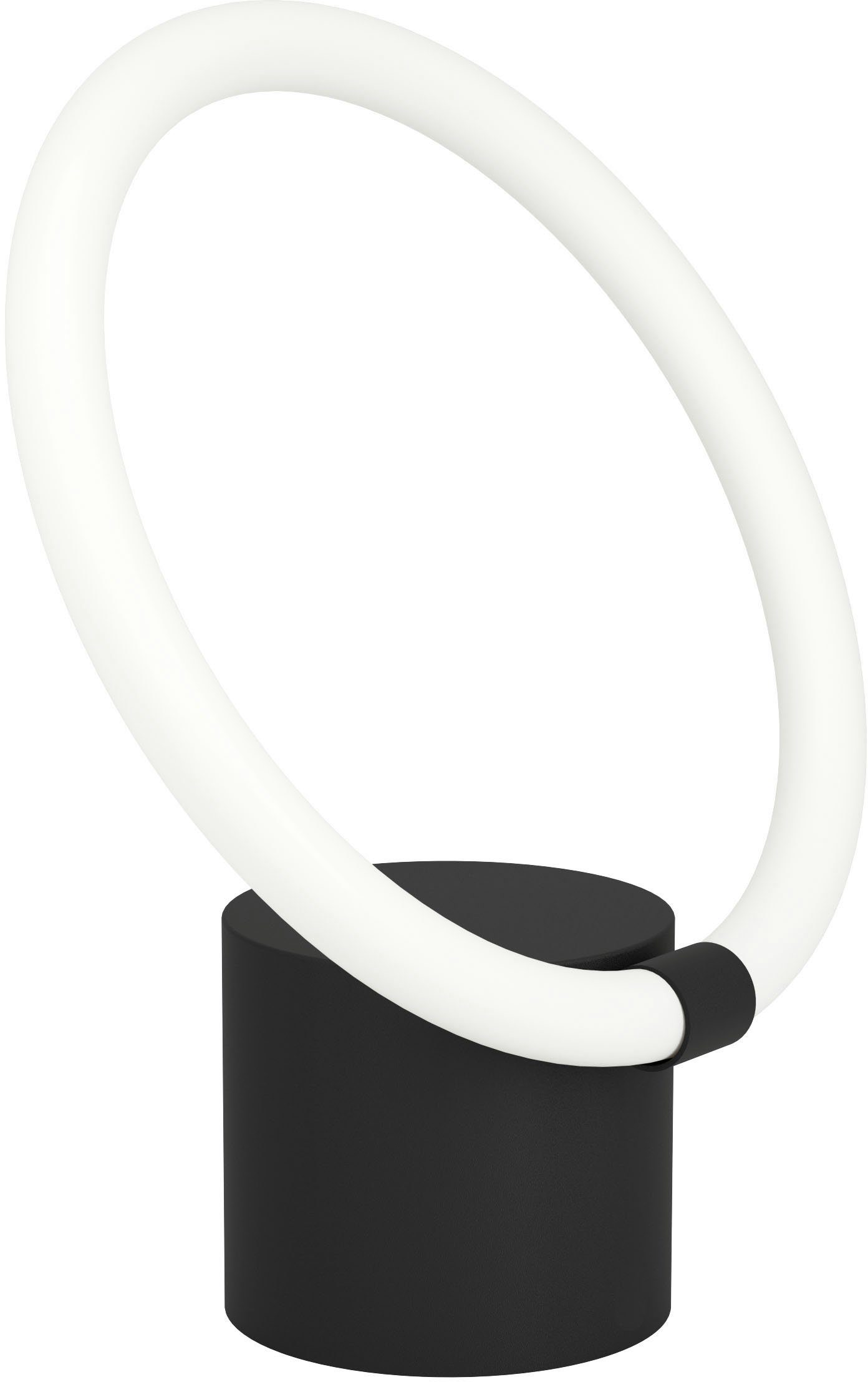 EGLO Tafellamp CARANACOA Tafellamp in zwart van staal - 11,5W - warmwit (1 stuk) tafellampen zwart