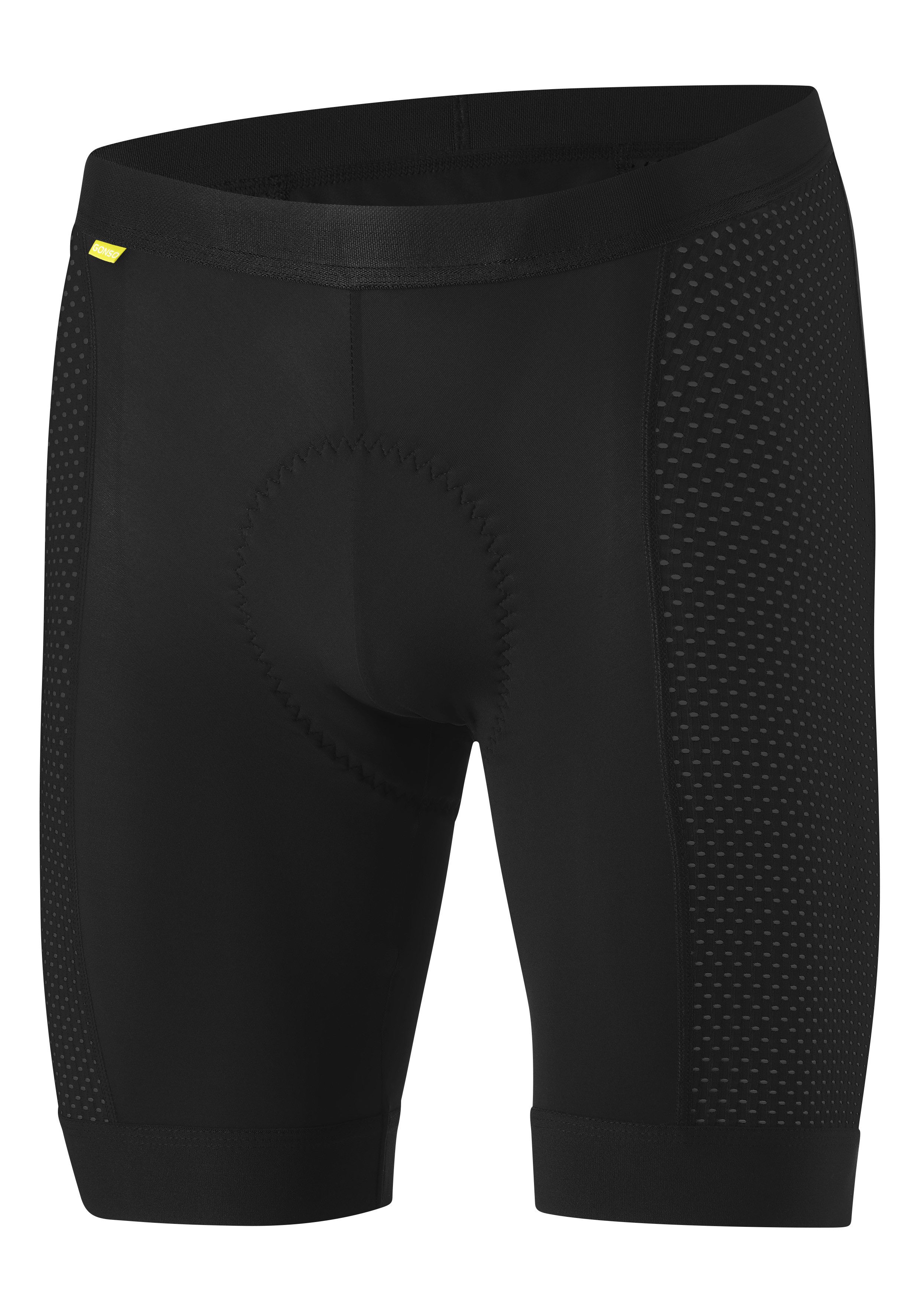 Gonso Fietsbroek Base Pant Tec M Heren fiets onderbroek, ademende fietsbroek, zitkussen, strakke pasvorm