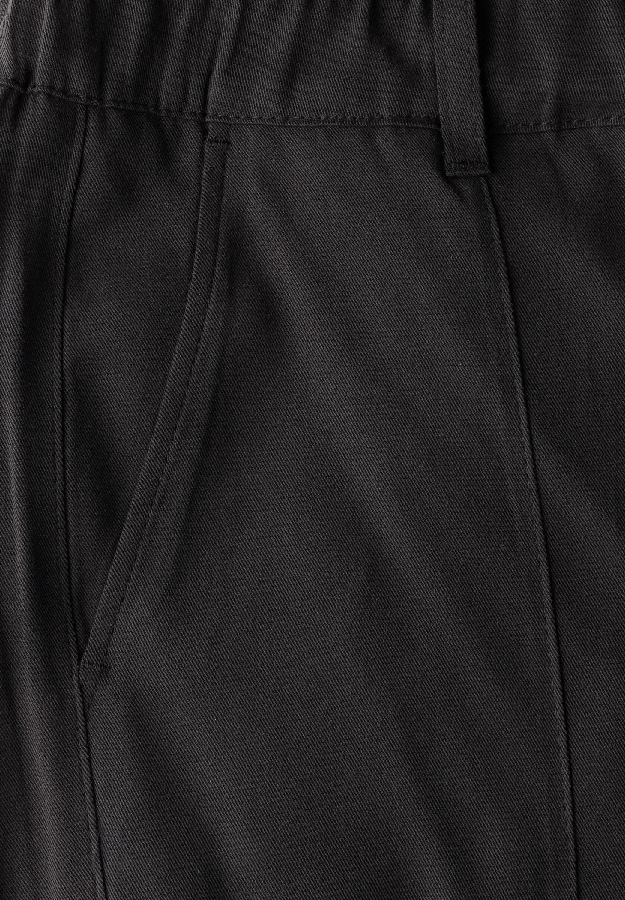STREET ONE Paperbag-broek in cargo-look