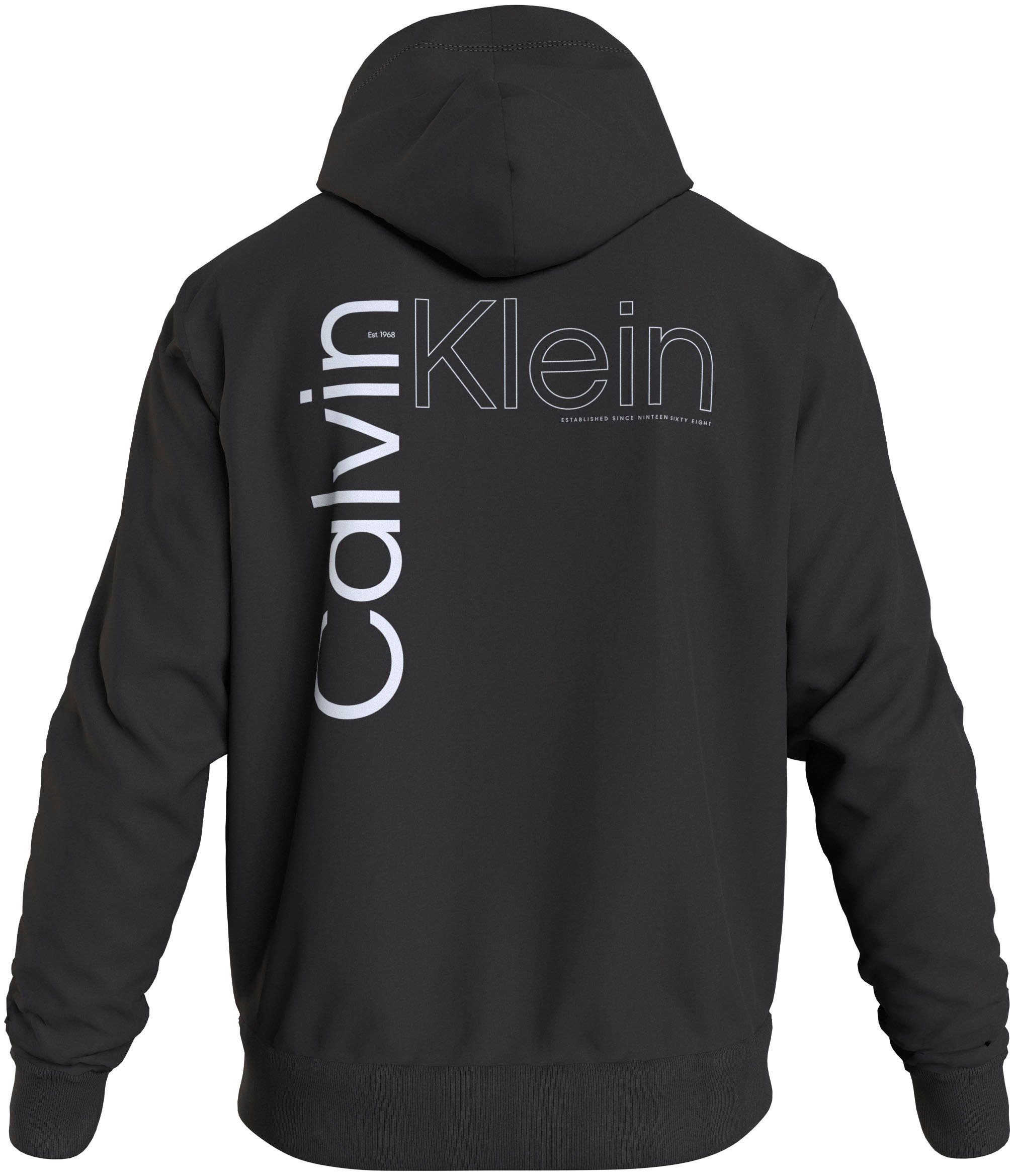Calvin Klein Hoodie ANGLED BACK LOGO HOODIE