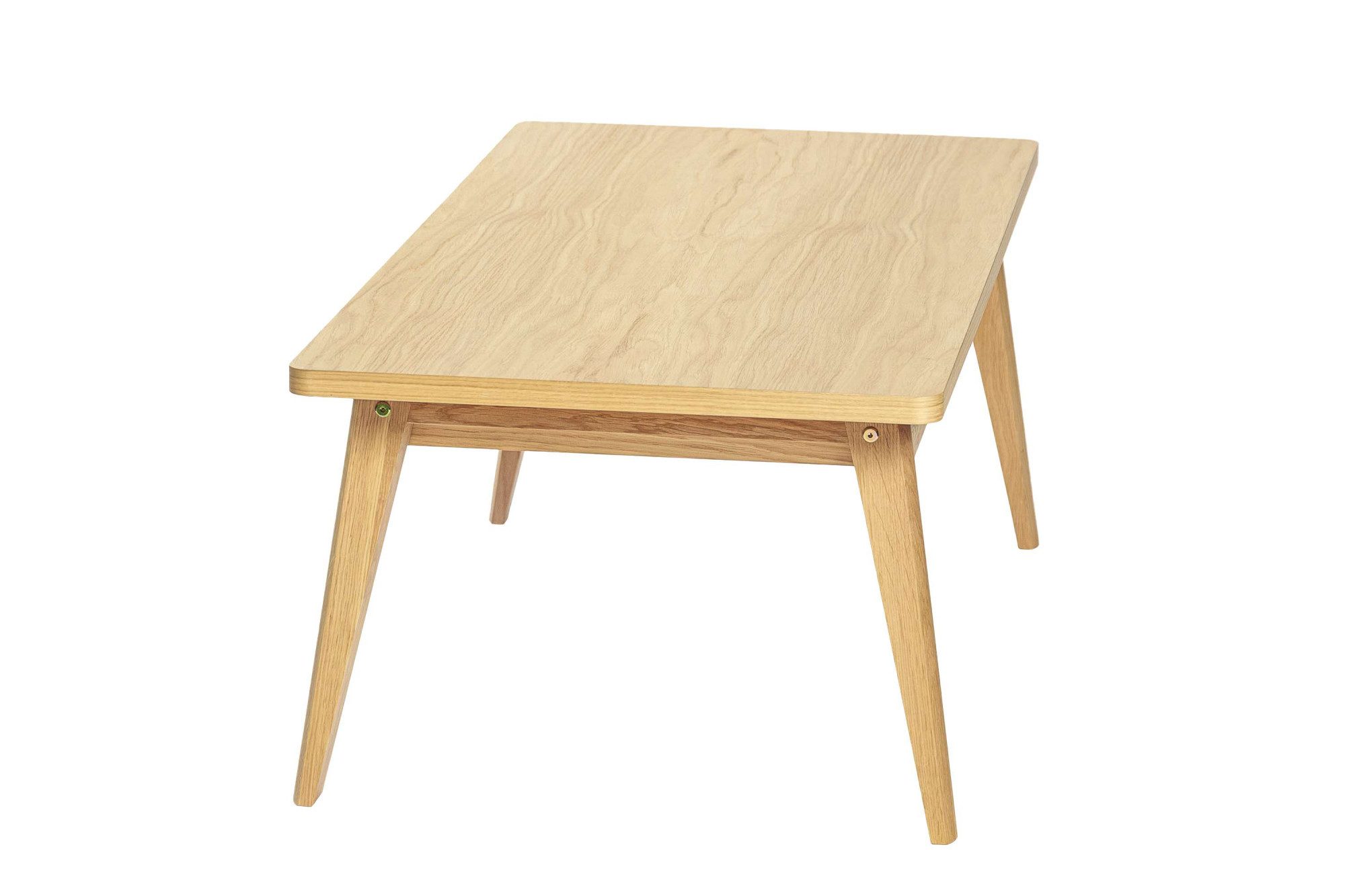 Woodman Salontafel NICE Breedte 120 cm, met 2 lades, echt houtfineer van eiken