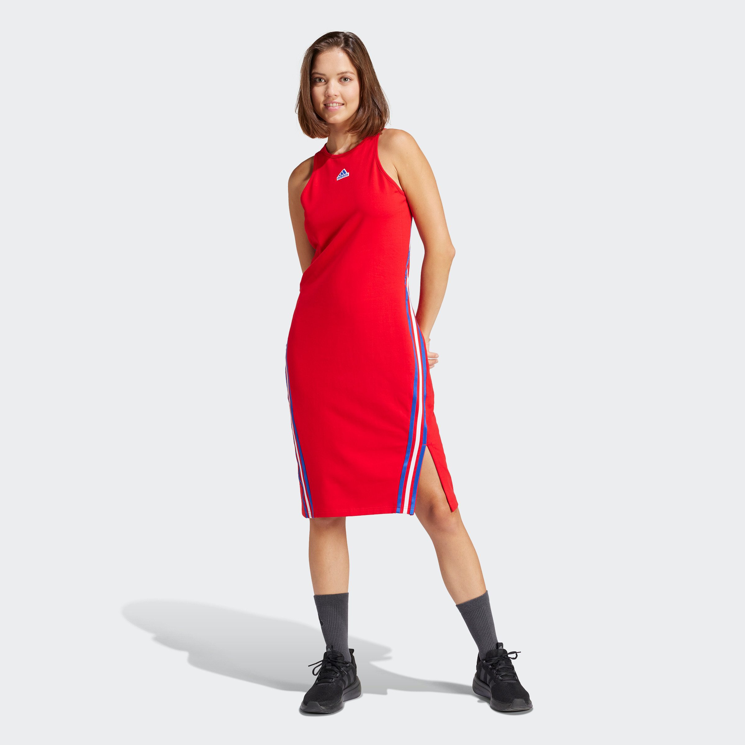 adidas Sportswear Shirtjurk W FI 3S DRESS (1-delig)