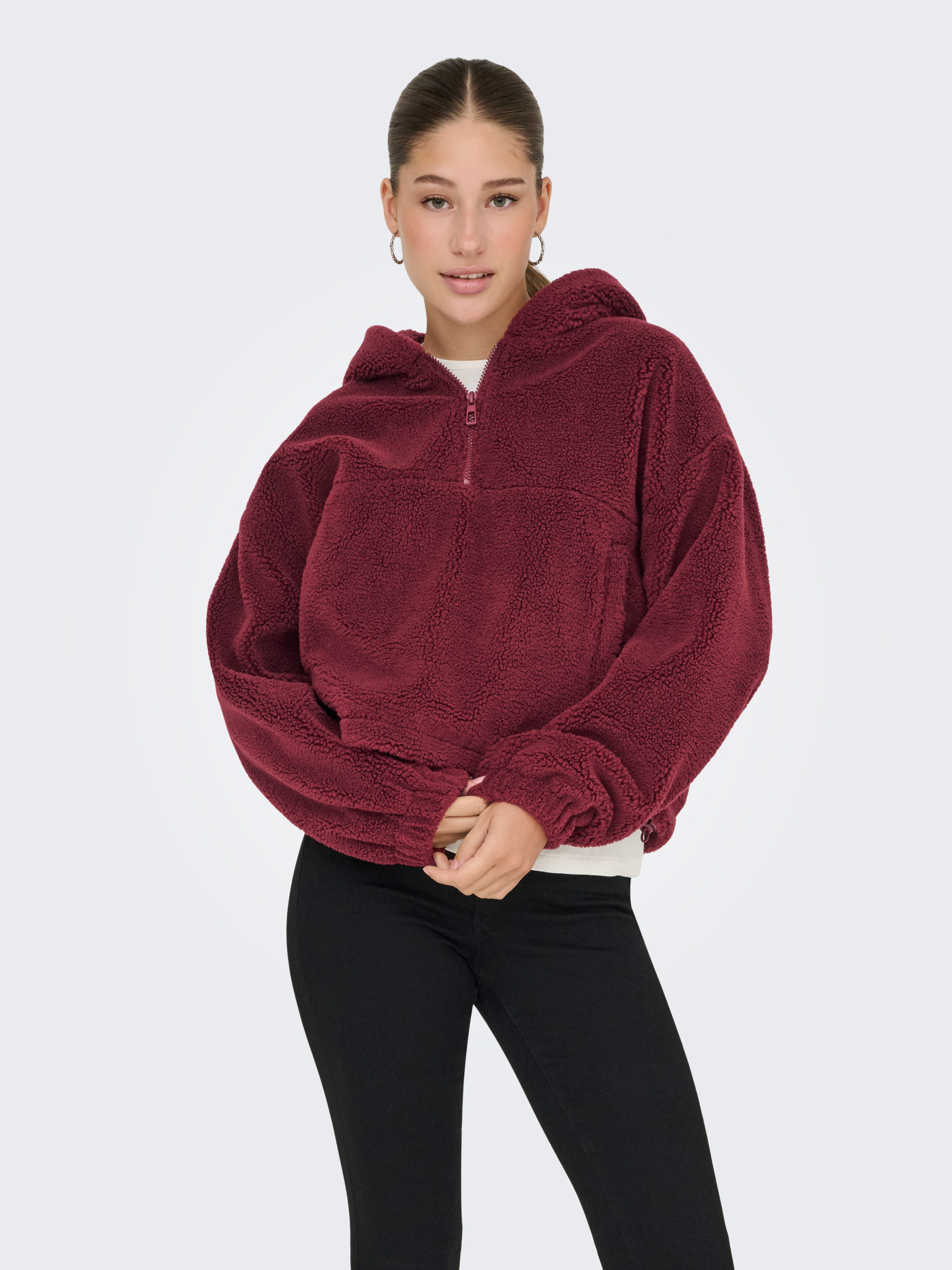 Only Fleecejack ONLSIENA TEDDY ANORAK LIFE CC OTW