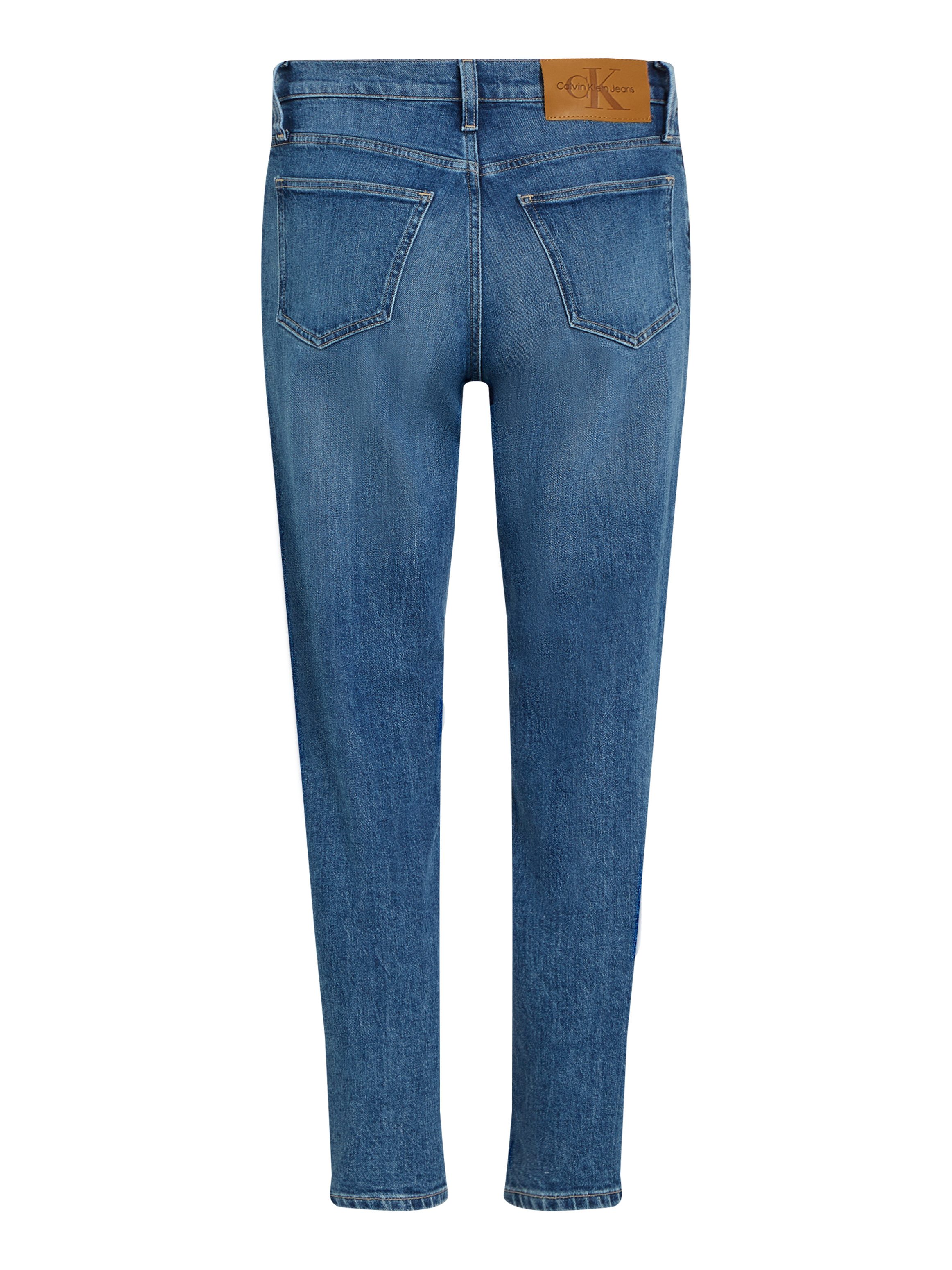 Calvin Klein Mom jeans MOM JEAN met muntzakje, logoprint