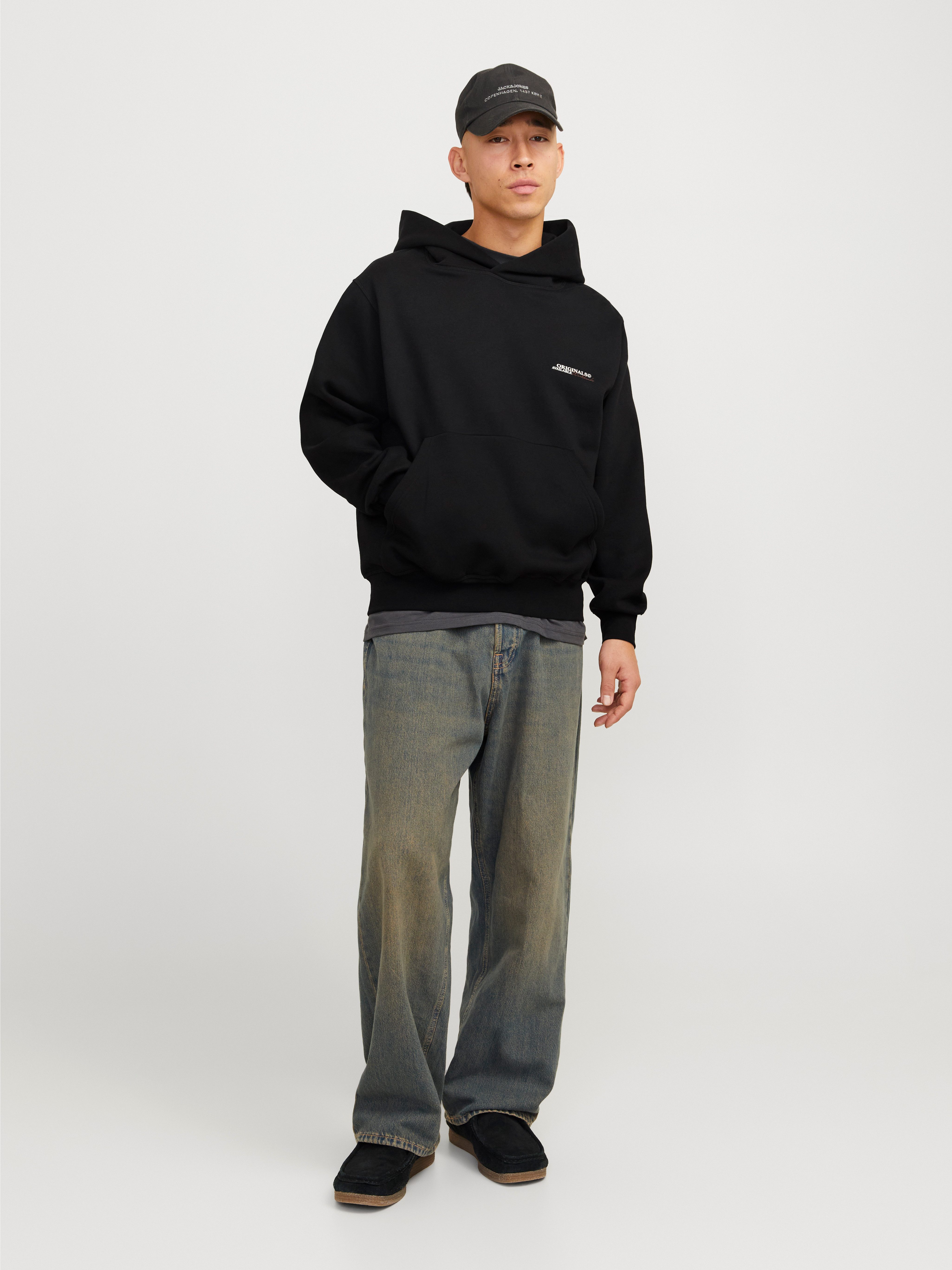 Jack & Jones Hoodie JORISLINGTON BACK SWEAT HOOD SN