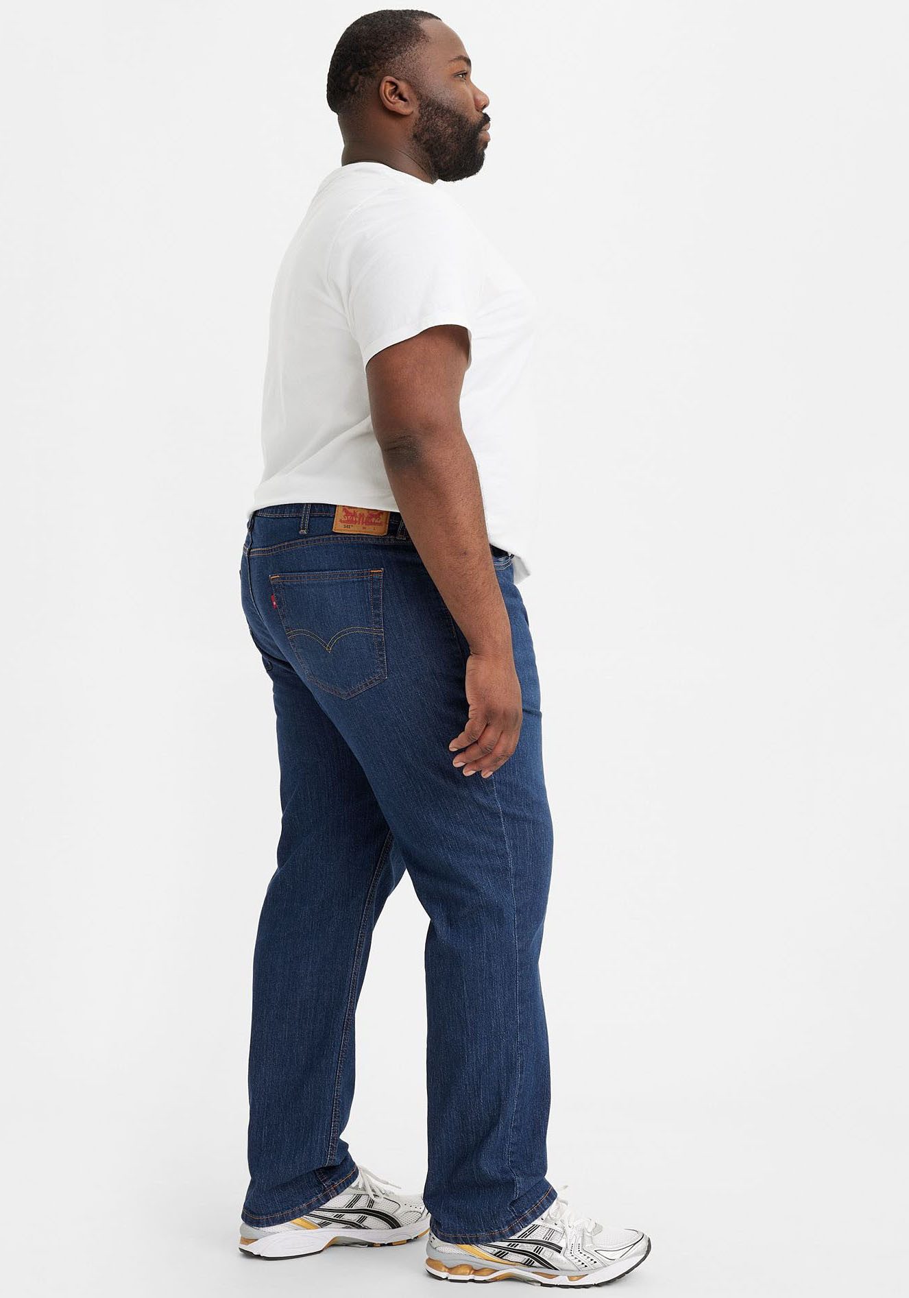 Levi's® Plus Regular fit jeans 541 TAPERED in five-pocketsstijl