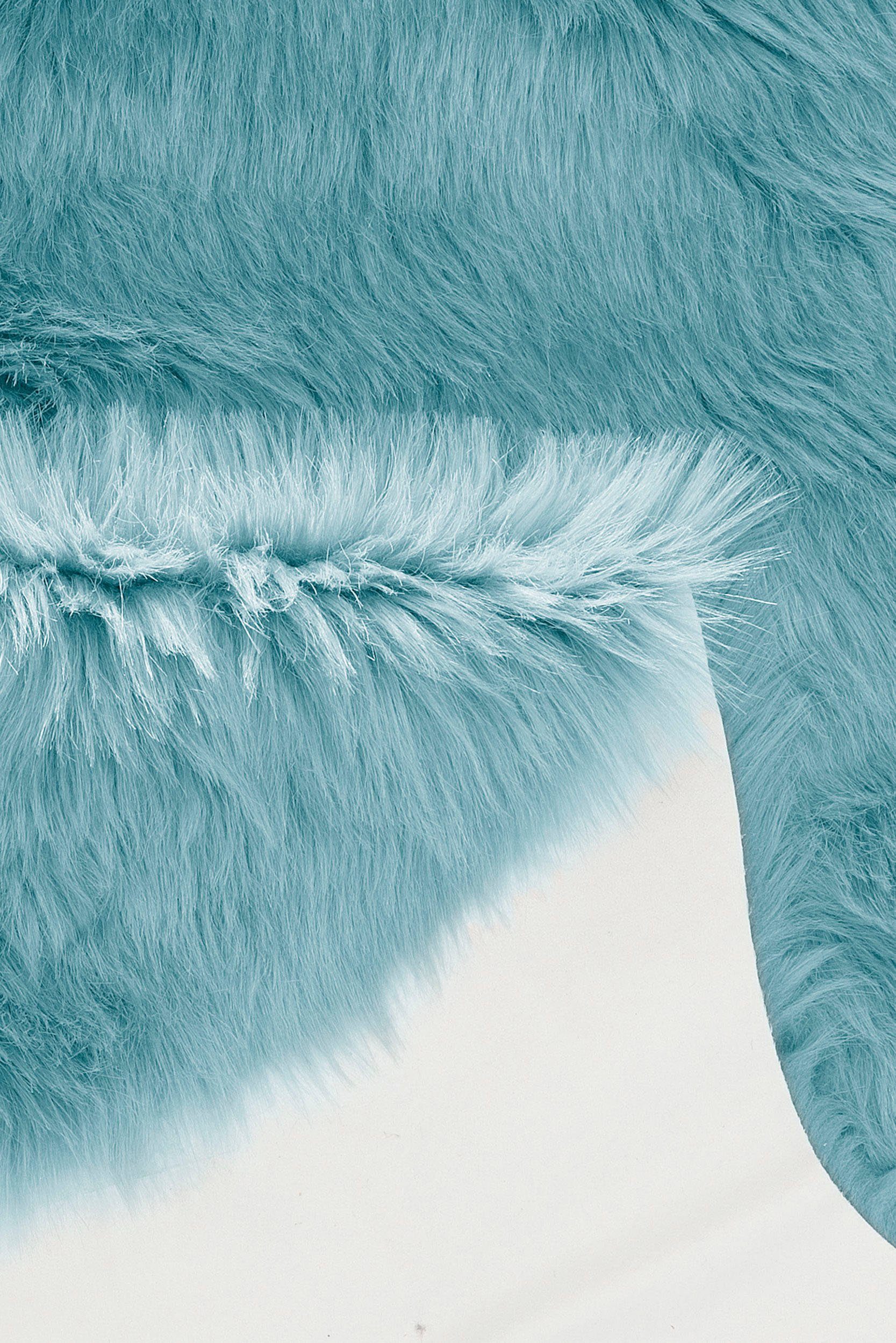 my home Hoogpolig vloerkleed Valeria schapenvacht tapijt knuffelig Imitatiebont, vachtmodel, zachte vloerkleden, slaapkamer, woonkamer