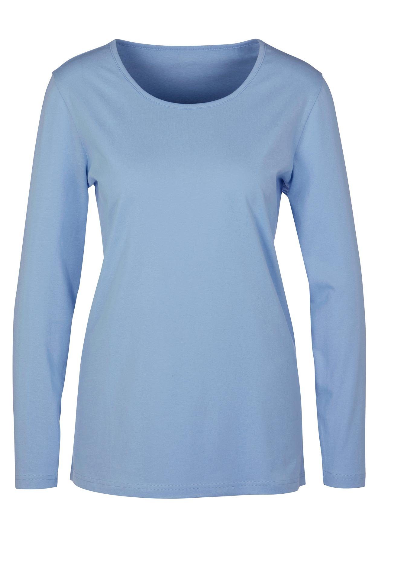 Classic Basics Shirt met lange mouwen Shirt (1-delig)