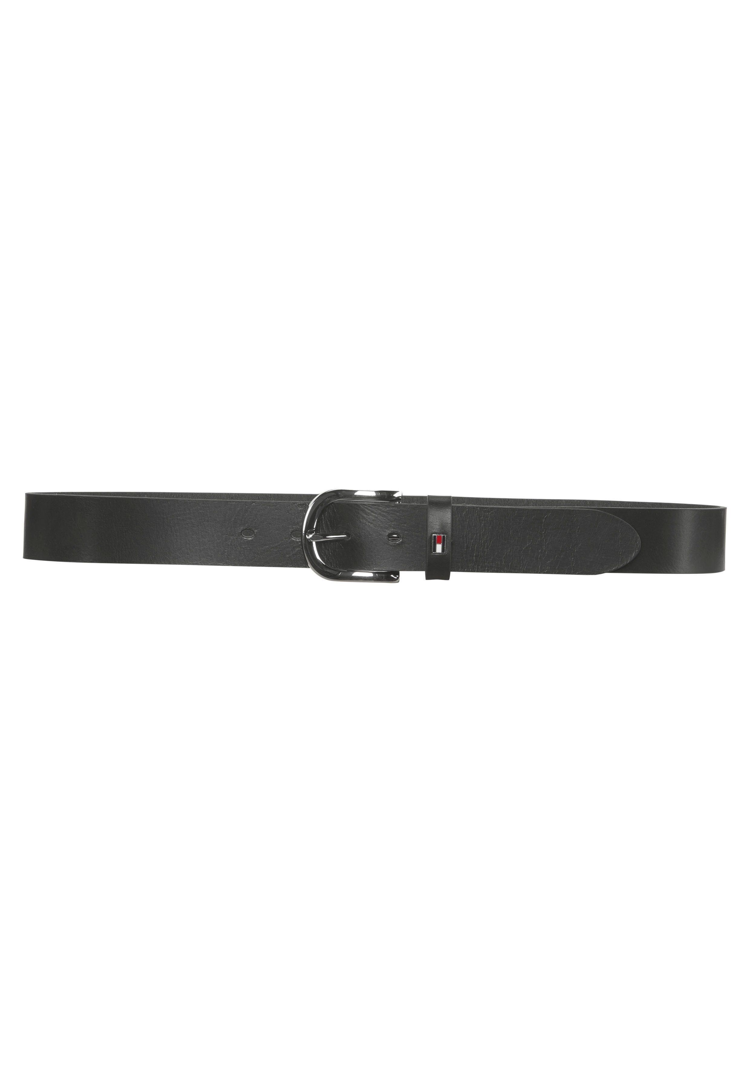 Tommy Hilfiger Leren riem met subtiele logo-lus