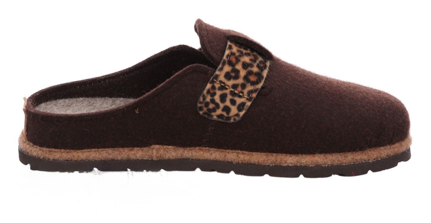 Rohde Pantoffels MERAN pantoffel, klomp, instapper met klittenbandriem