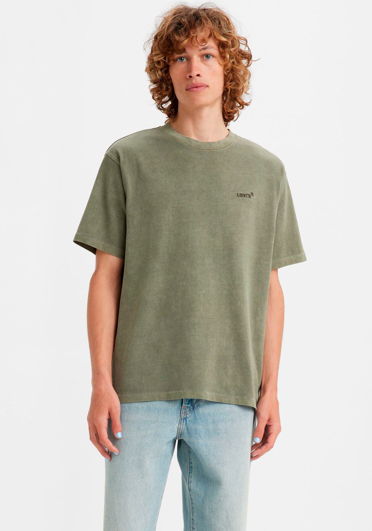 Levi's® Shirt met ronde hals LE RED TAB VINTAGE TEE in klassiek levi's® ontwerp