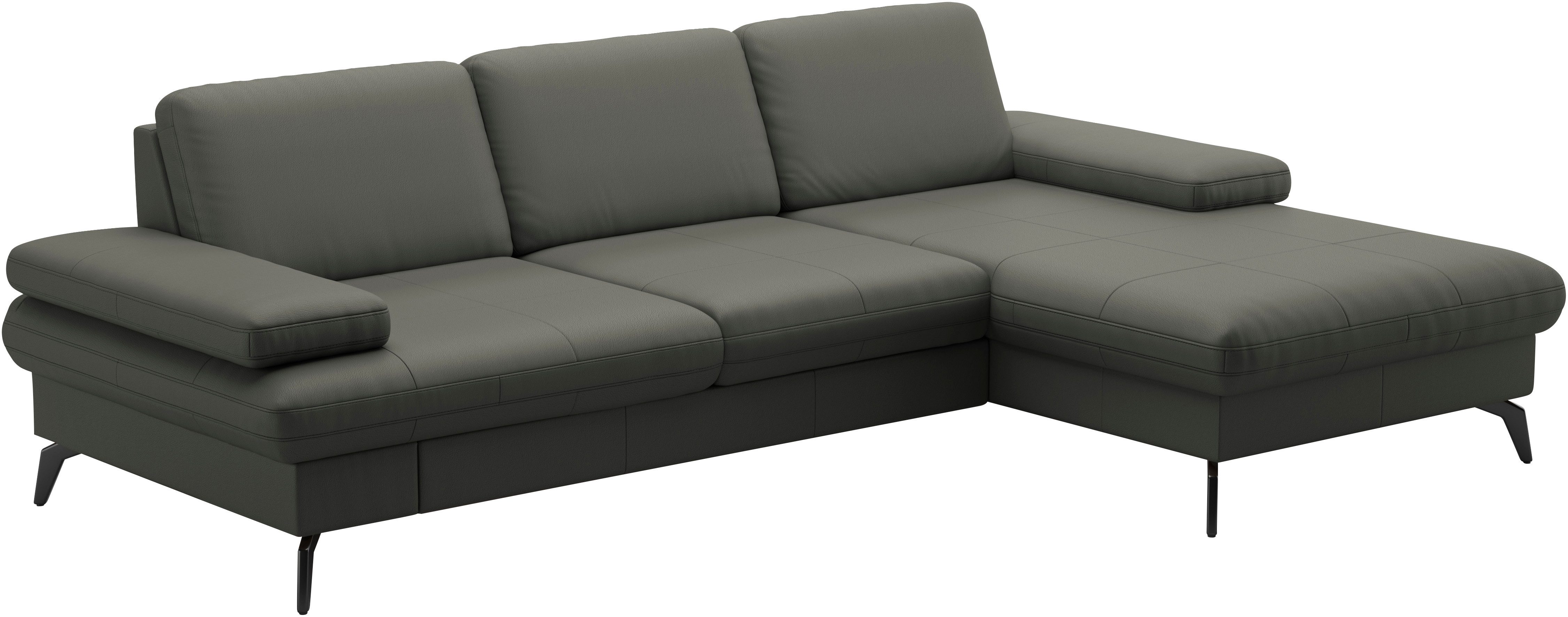 sit&more Hoekbank Morris L-vorm, incl. zitdiepteverstelling keuze uit armleuningverstelling, bedfunctie & bedlade