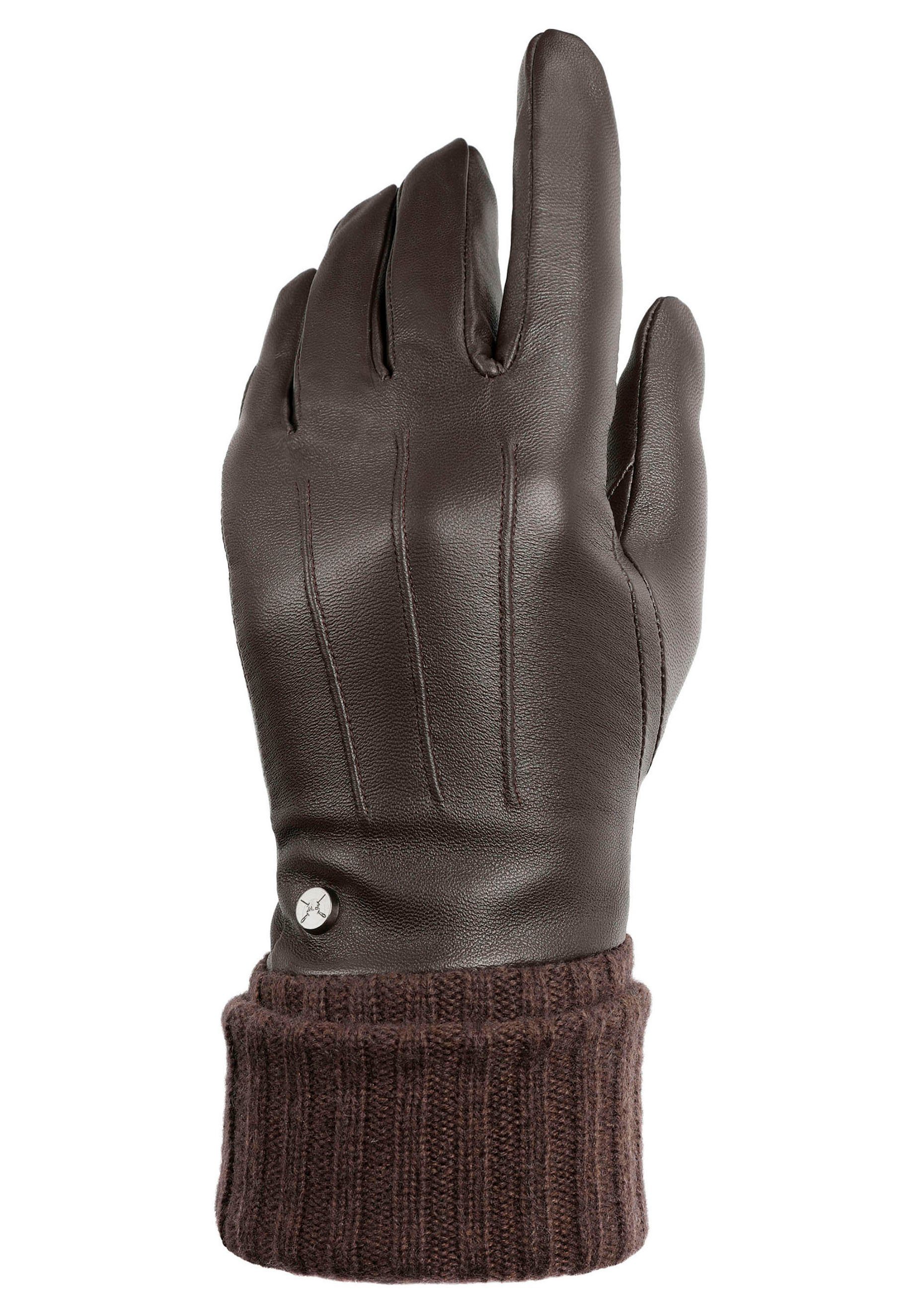 PEARLWOOD Leren handschoenen Lipa Touchscreen bewezen - bedienbaar met 10 vingers