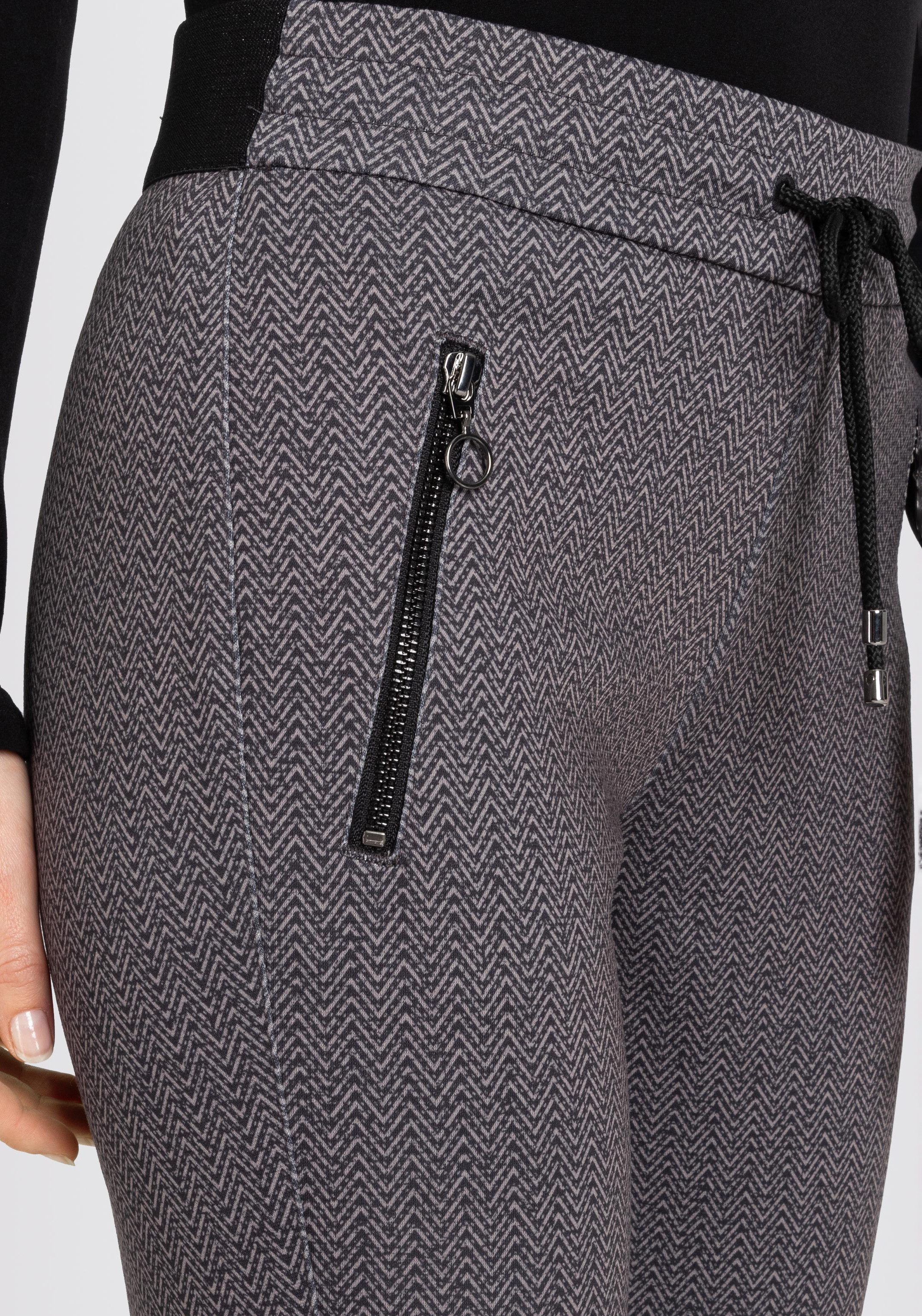 MAC Jerseybroek Easy Smart met subtiele ritszakken