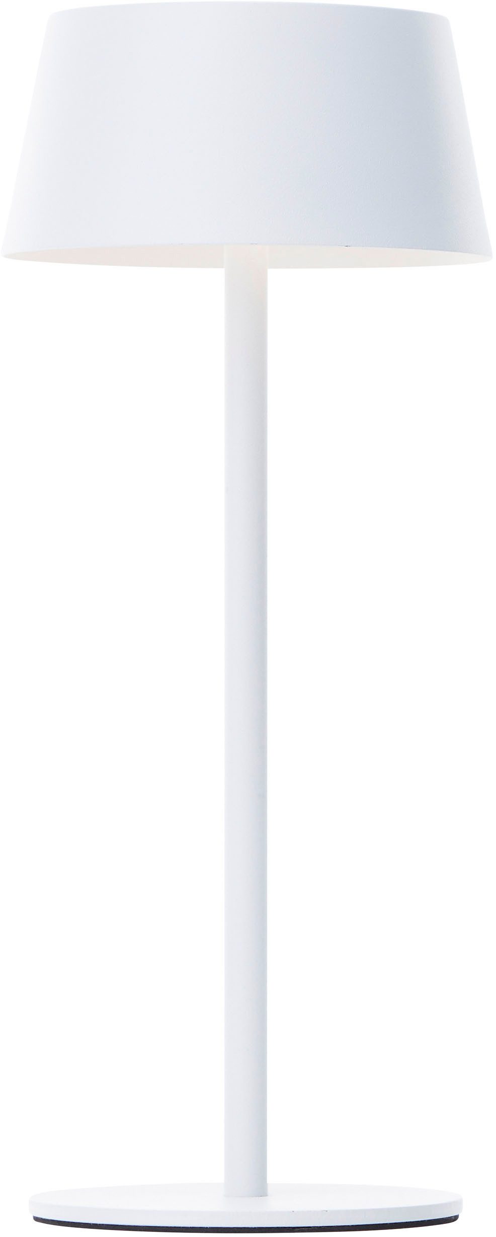 my home Led-tafellamp voor buiten Ocki tafellamp met zonne-energie en accu LED solar, 4 W, 300 lm, 3000 K, dimbaar, USB oplaadbaar, binnen & buiten (1 stuk)