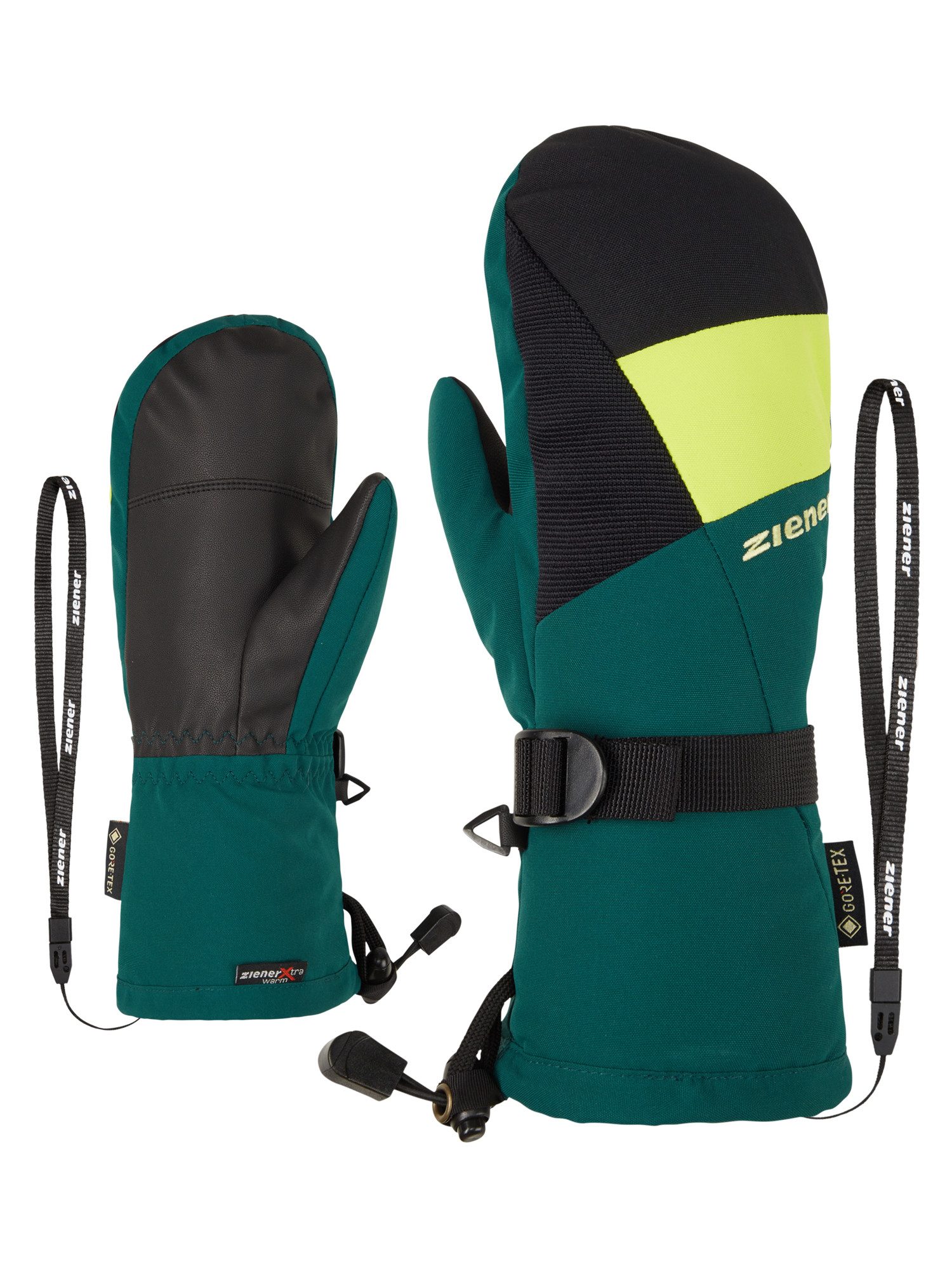 Ziener Wanten LANIC GTX(R) + Gore warm MITTEN Junior