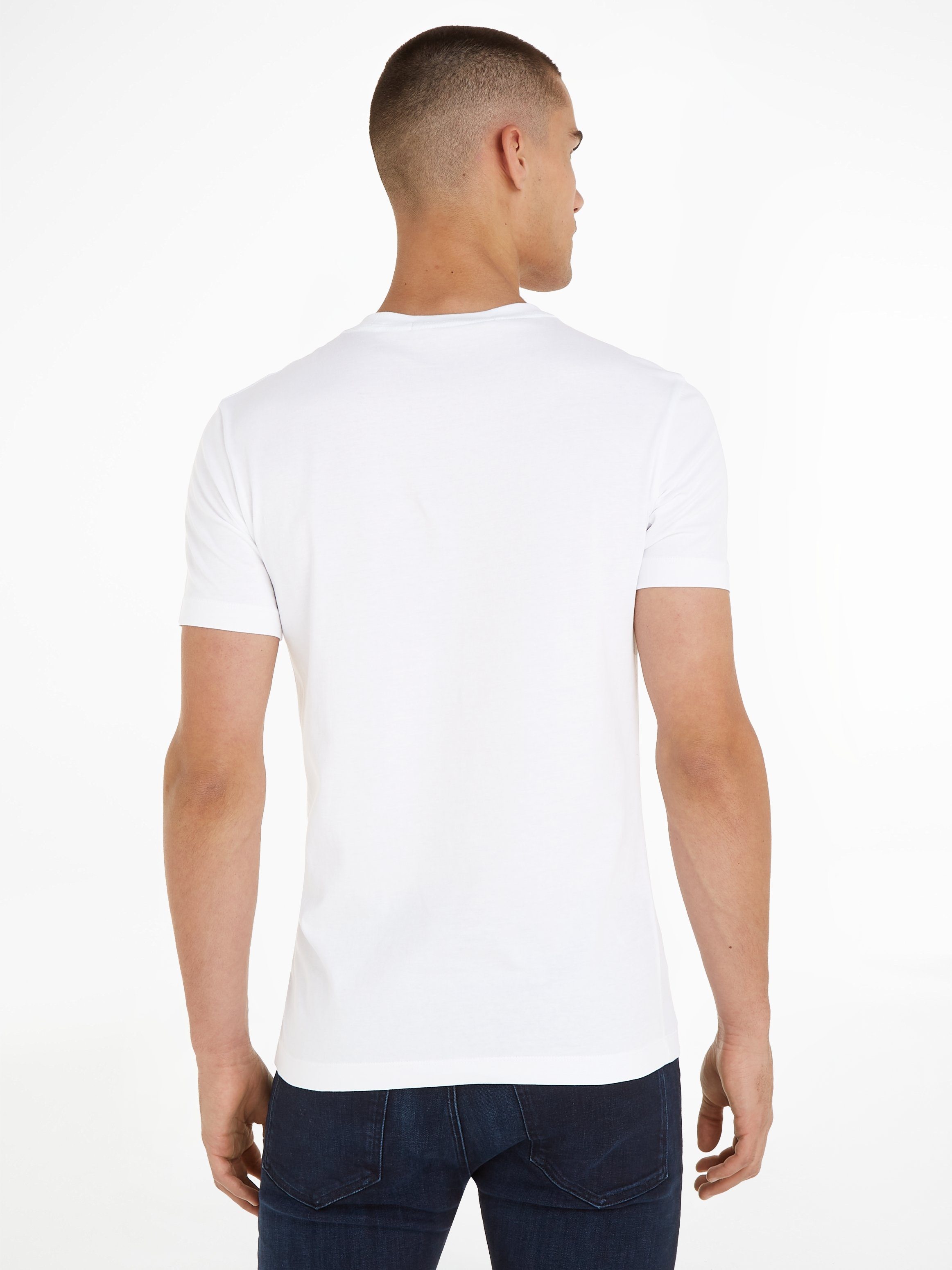 Calvin Klein T-shirt CORE MONOGRAM POCKET SLIM TEE