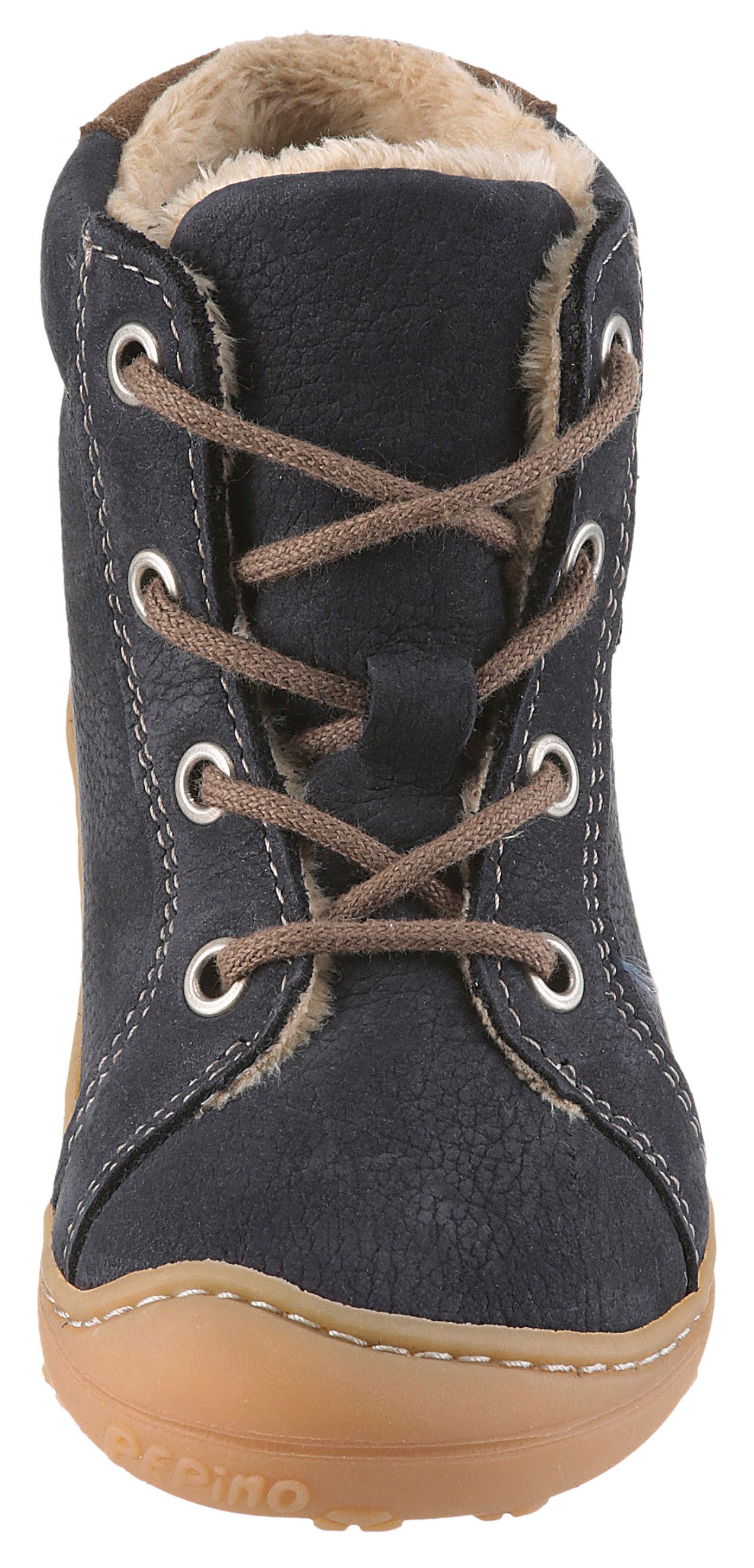 PEPINO by RICOSTA Babyschoentjes Georgie WMS: wijd Winterlaars met breedtemetingssysteem, maat sjabloon te downloaden