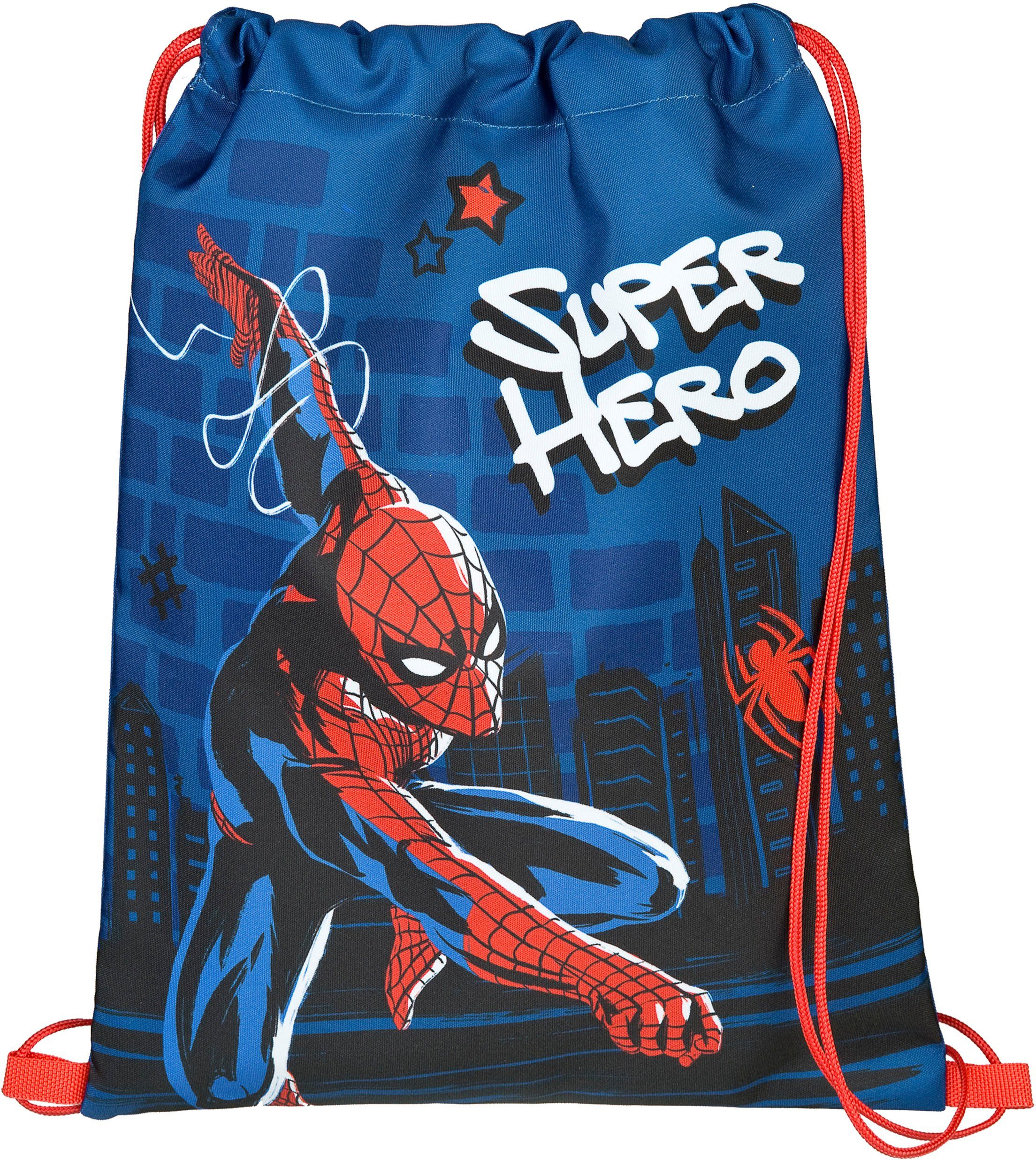 Scooli Schooltas EasyFit, Spider Man (set, 5-delig)