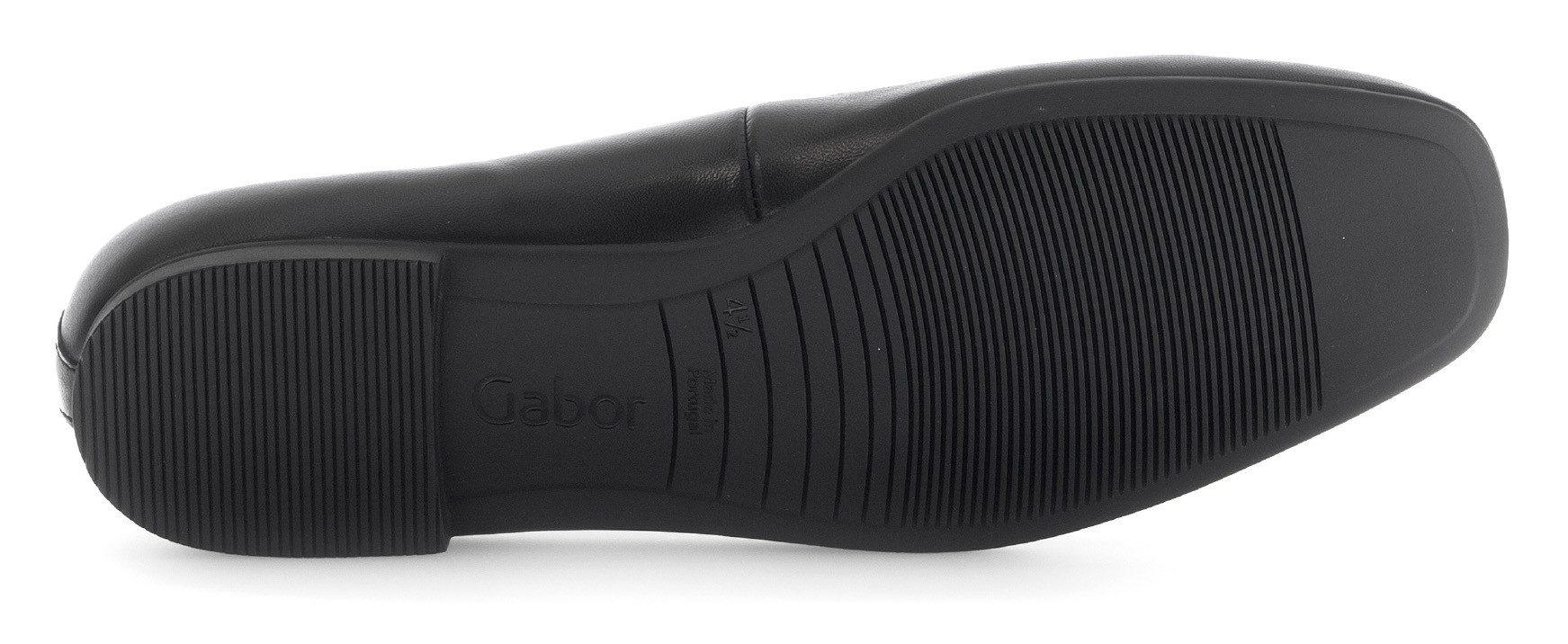 Gabor Ballerina's , blokhak, business schoen, flats, comfortabele schoen in vierkante vorm