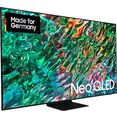 samsung qled-tv 50" neo qled 4k qn90b (2022), 125 cm - 50 ", smart tv | google tv zwart