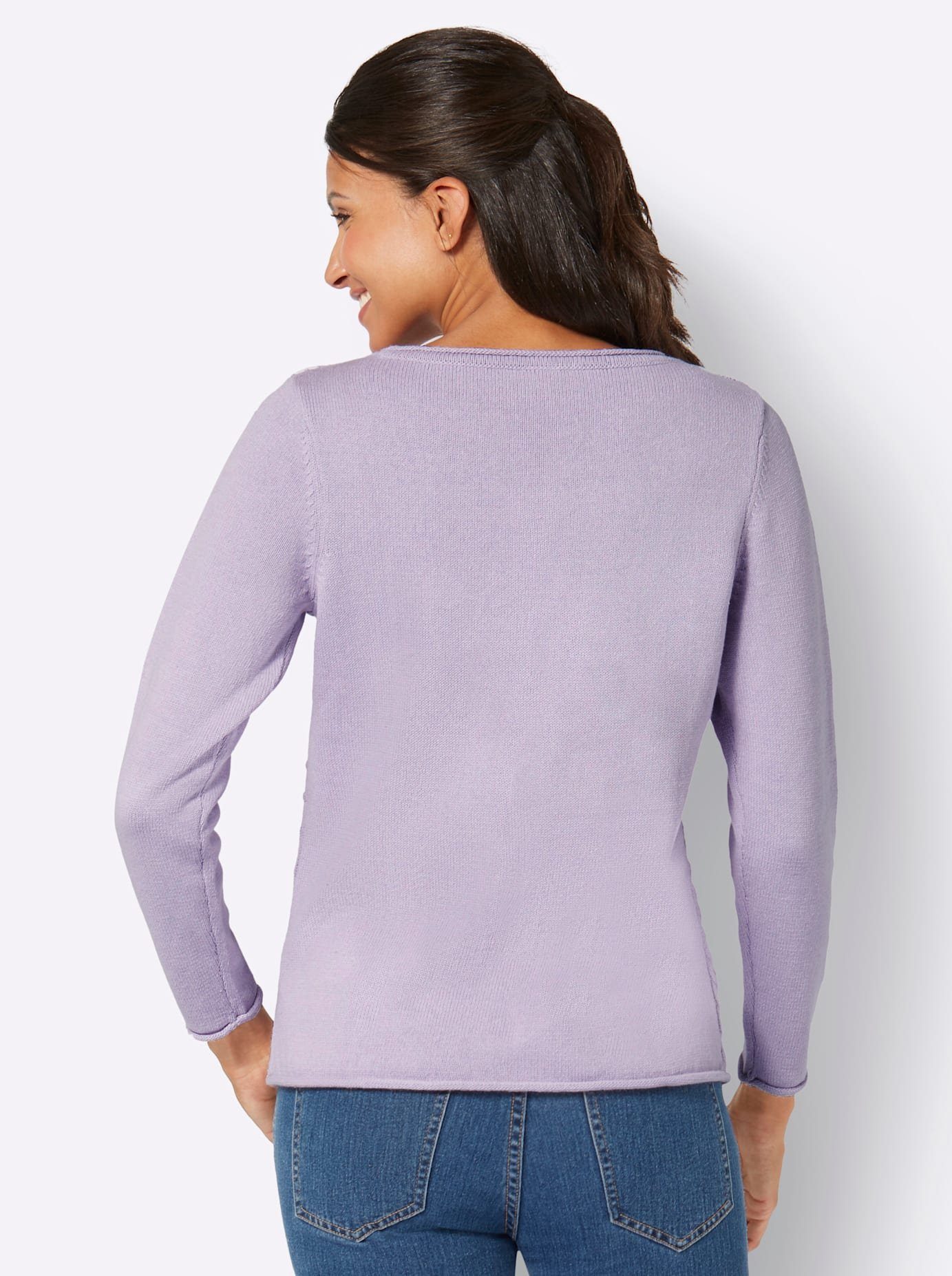 Classic Basics Gebreide Trui met lange mouwen