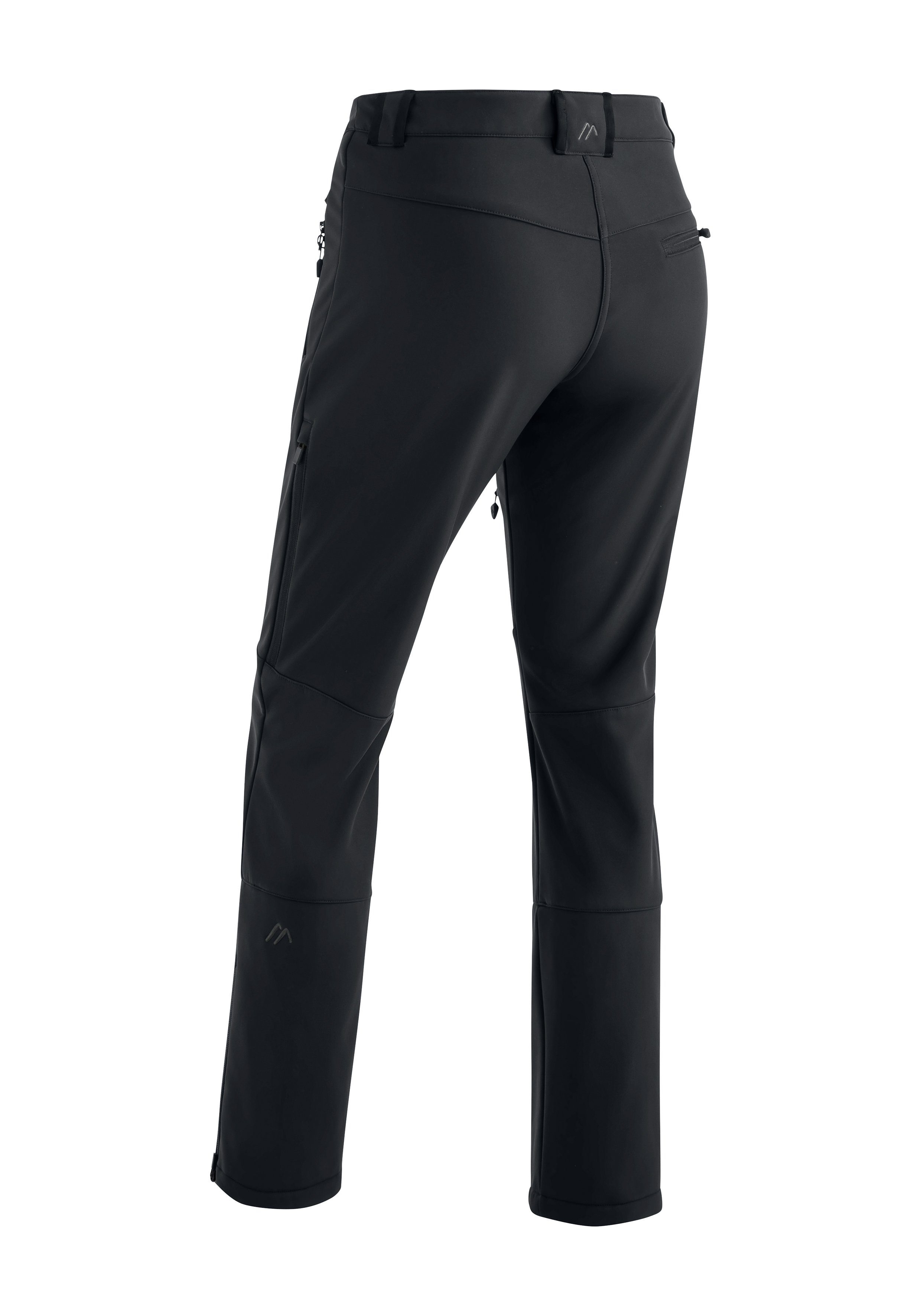 Maier Sports Softshell-broek Adakit W Dames trekkingbroek, ademende outdoorbroek, regular fit