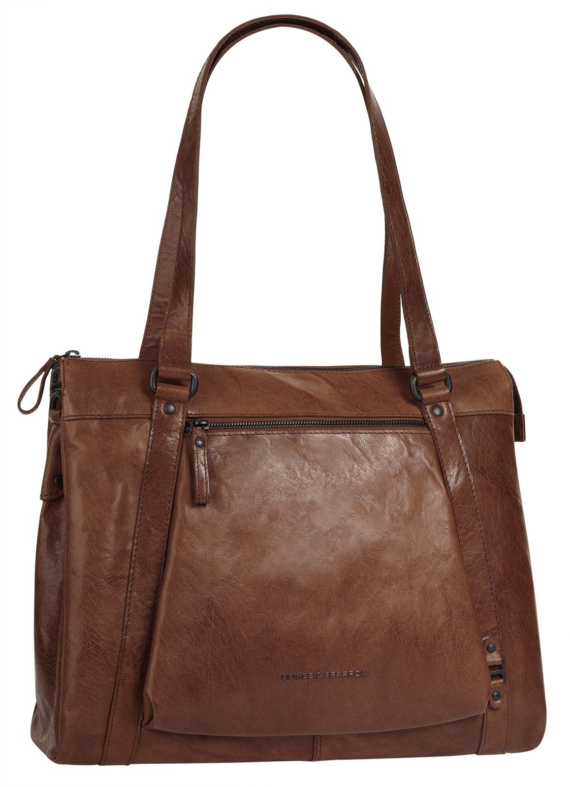 Spikes & Sparrow Shopper echt leder