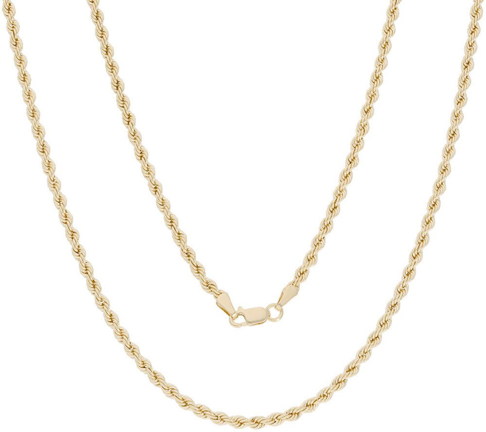 Firetti Collierkettinkje Sieraad cadeau goud 585 koordketting schakeling 3,0 mm breed